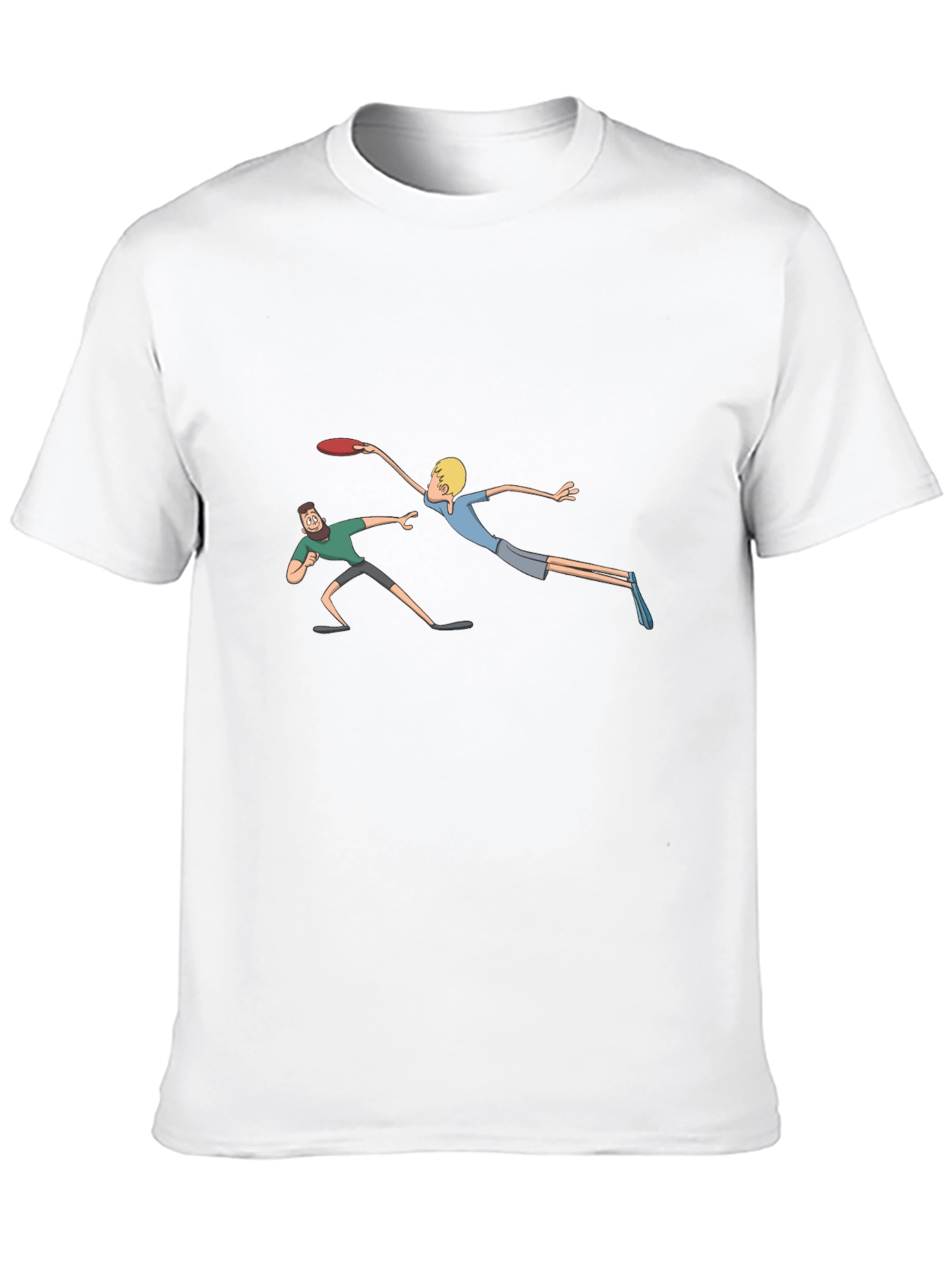 Ultimate Frisbee Graphic Tee - Black