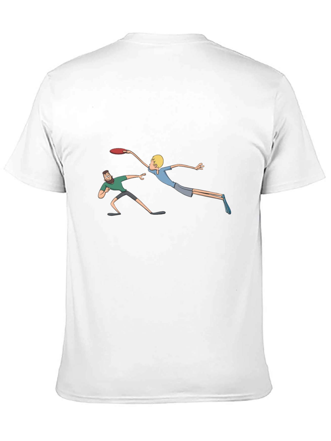 Ultimate Frisbee Graphic Tee - Black