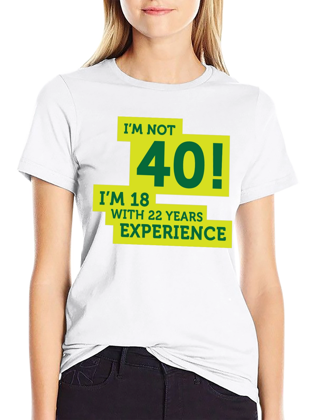 Funny 40th Birthday T-Shirt - Im Not 40!