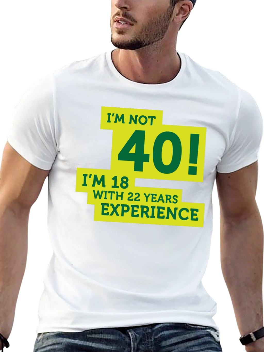 Funny 40th Birthday T-Shirt - Im Not 40!