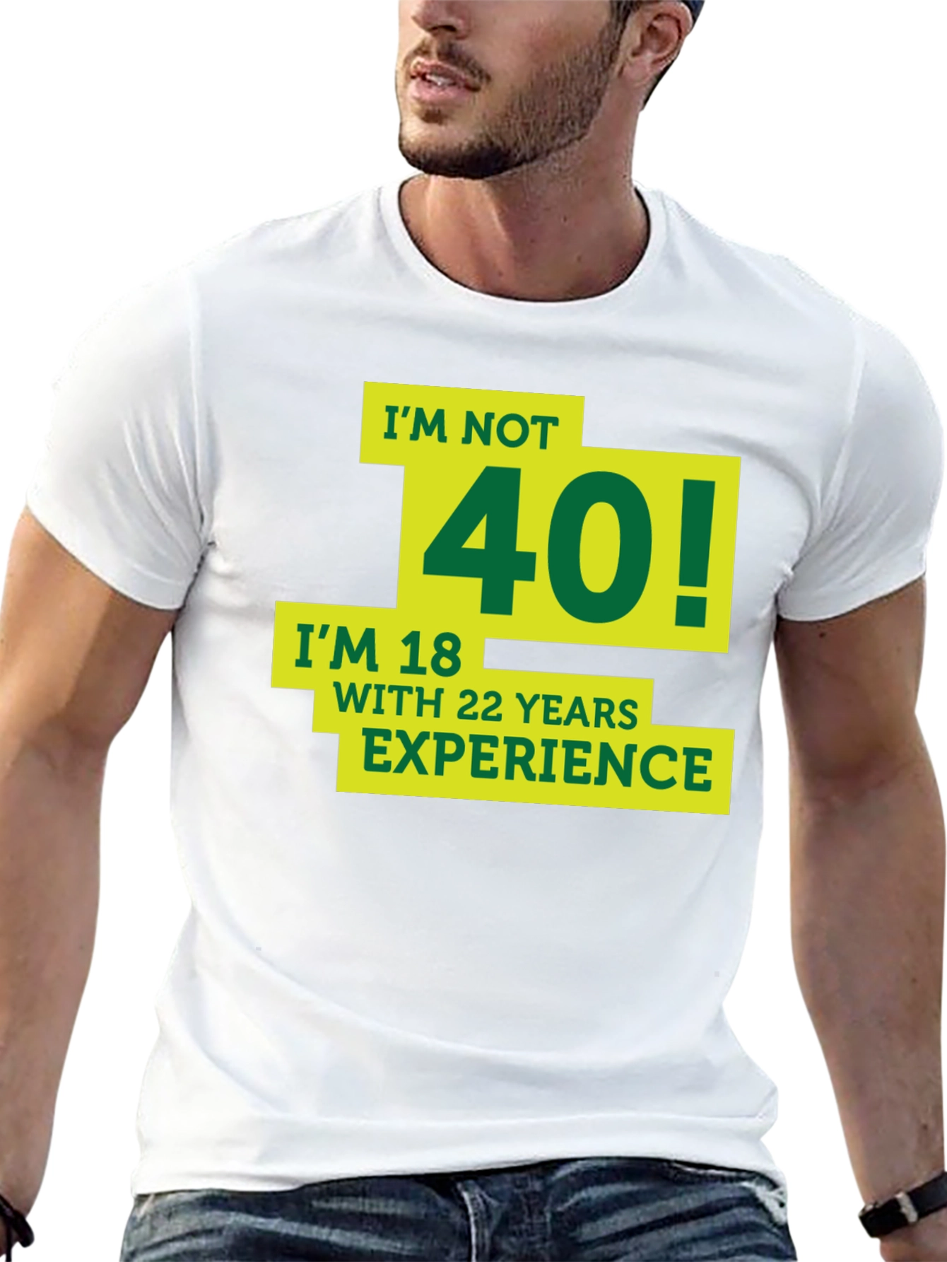 Funny 40th Birthday T-Shirt - Im Not 40!