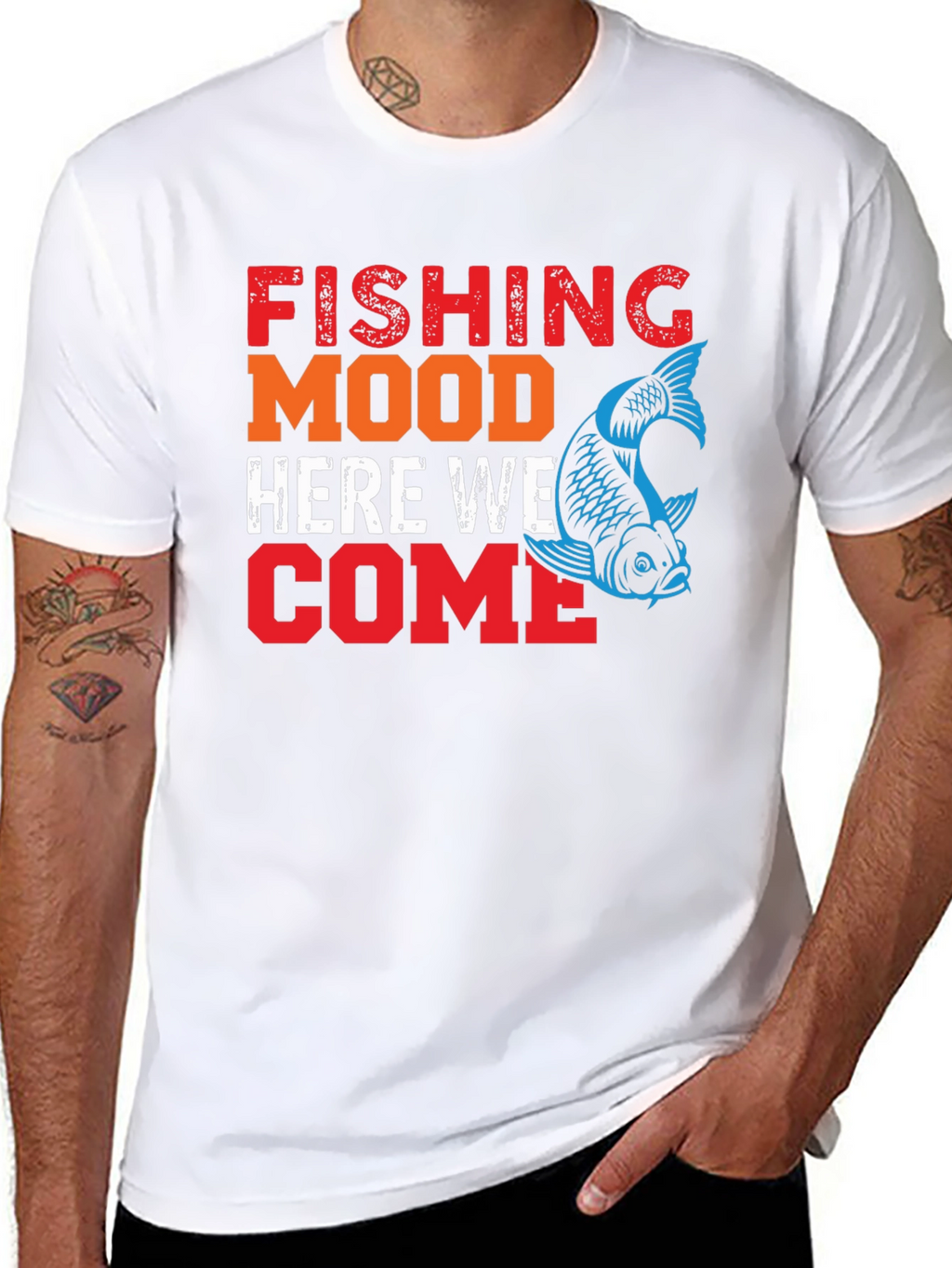 Fishing Mood T-Shirt - Here We Come!