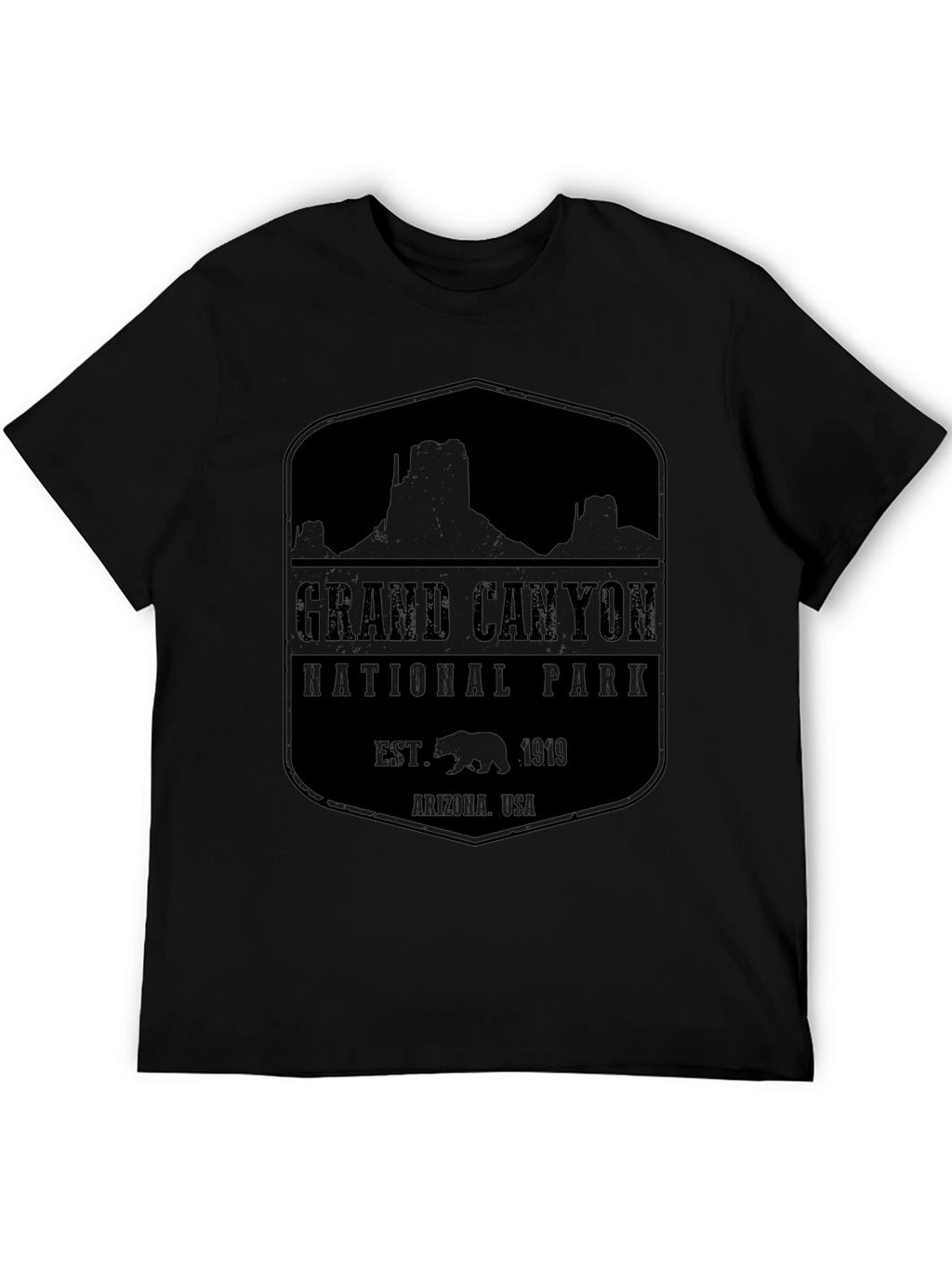 Grand Canyon National Park Black T-Shirt