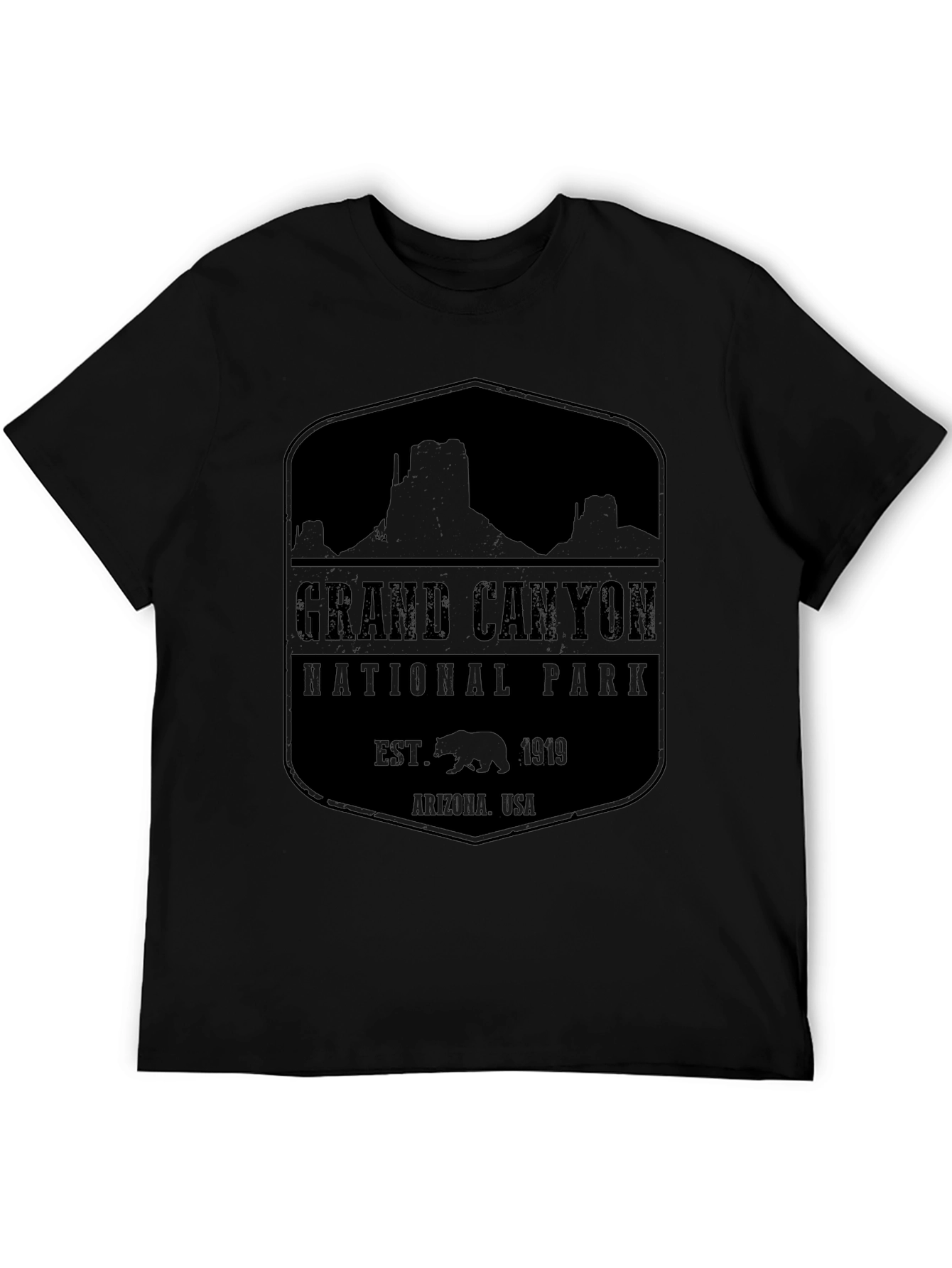 Grand Canyon National Park Black T-Shirt