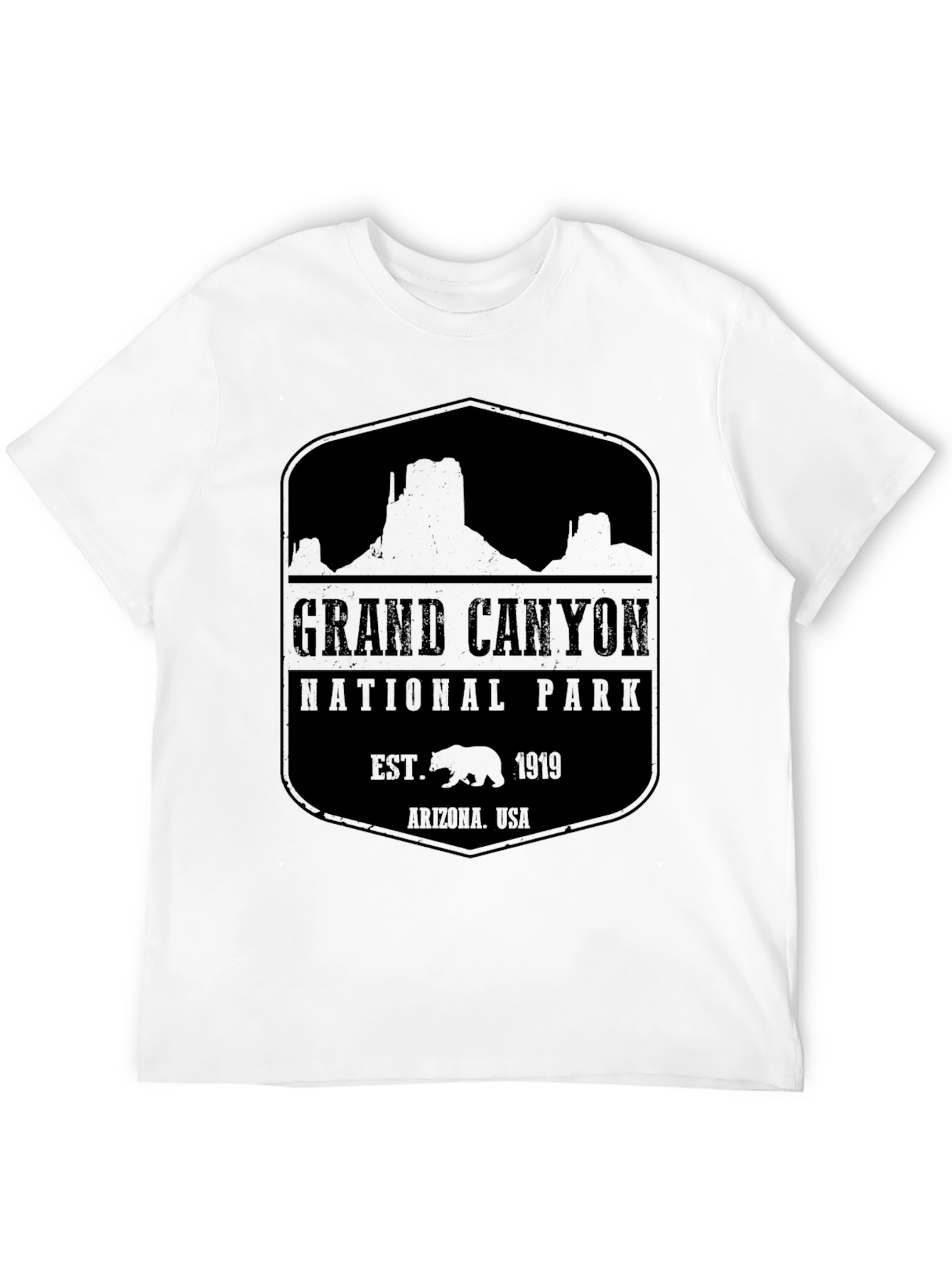 Grand Canyon National Park Black T-Shirt