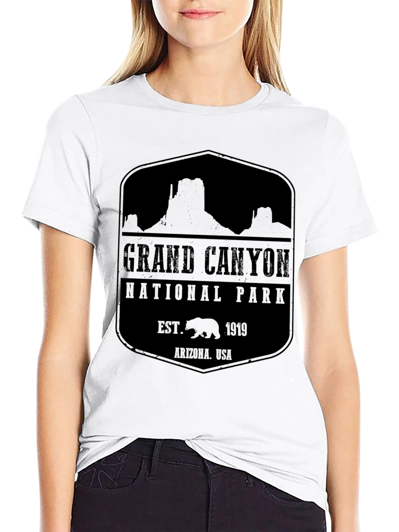 Grand Canyon National Park Black T-Shirt