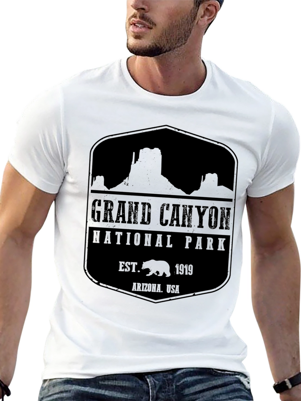 Grand Canyon National Park Black T-Shirt
