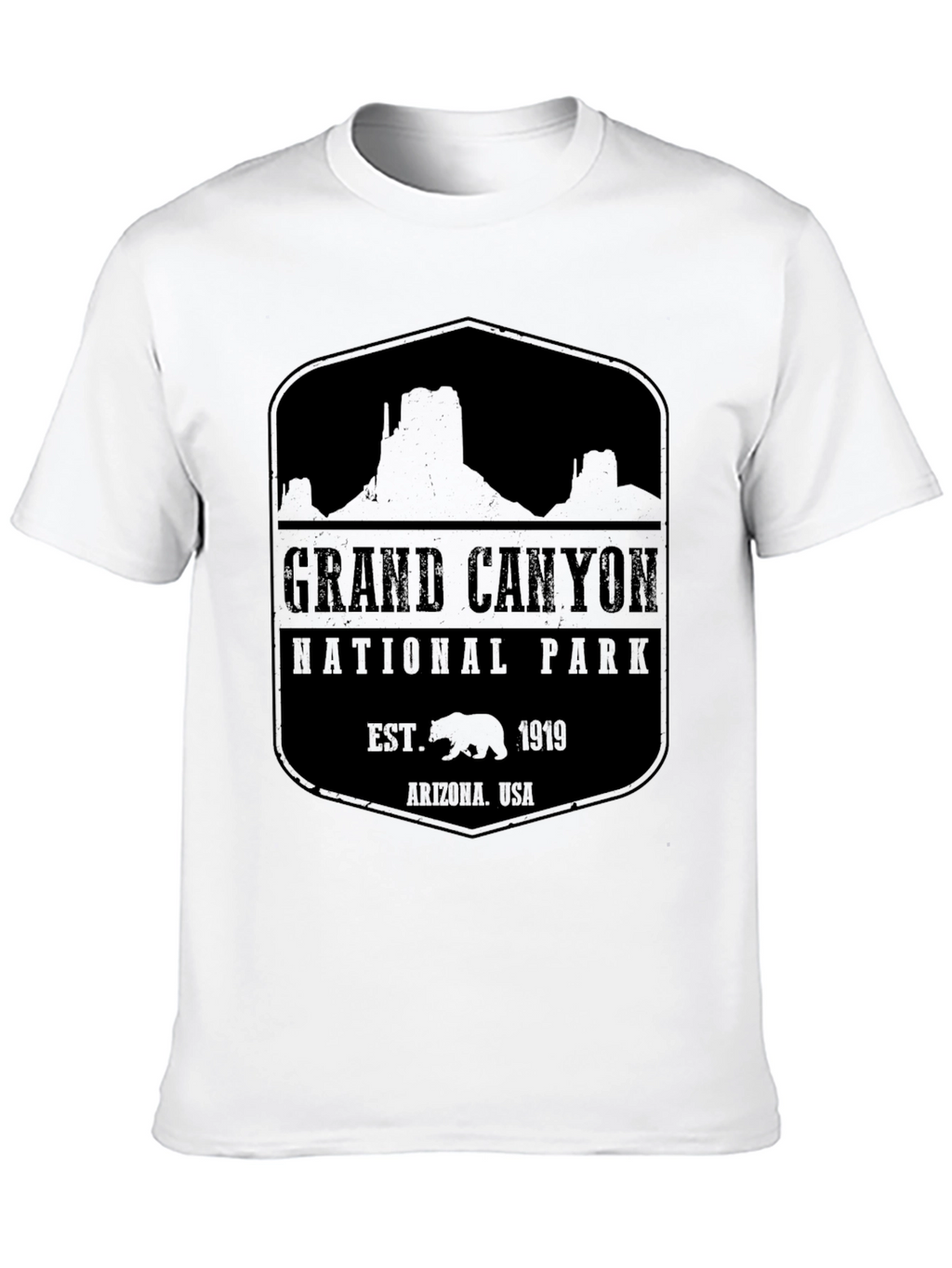 Grand Canyon National Park Black T-Shirt