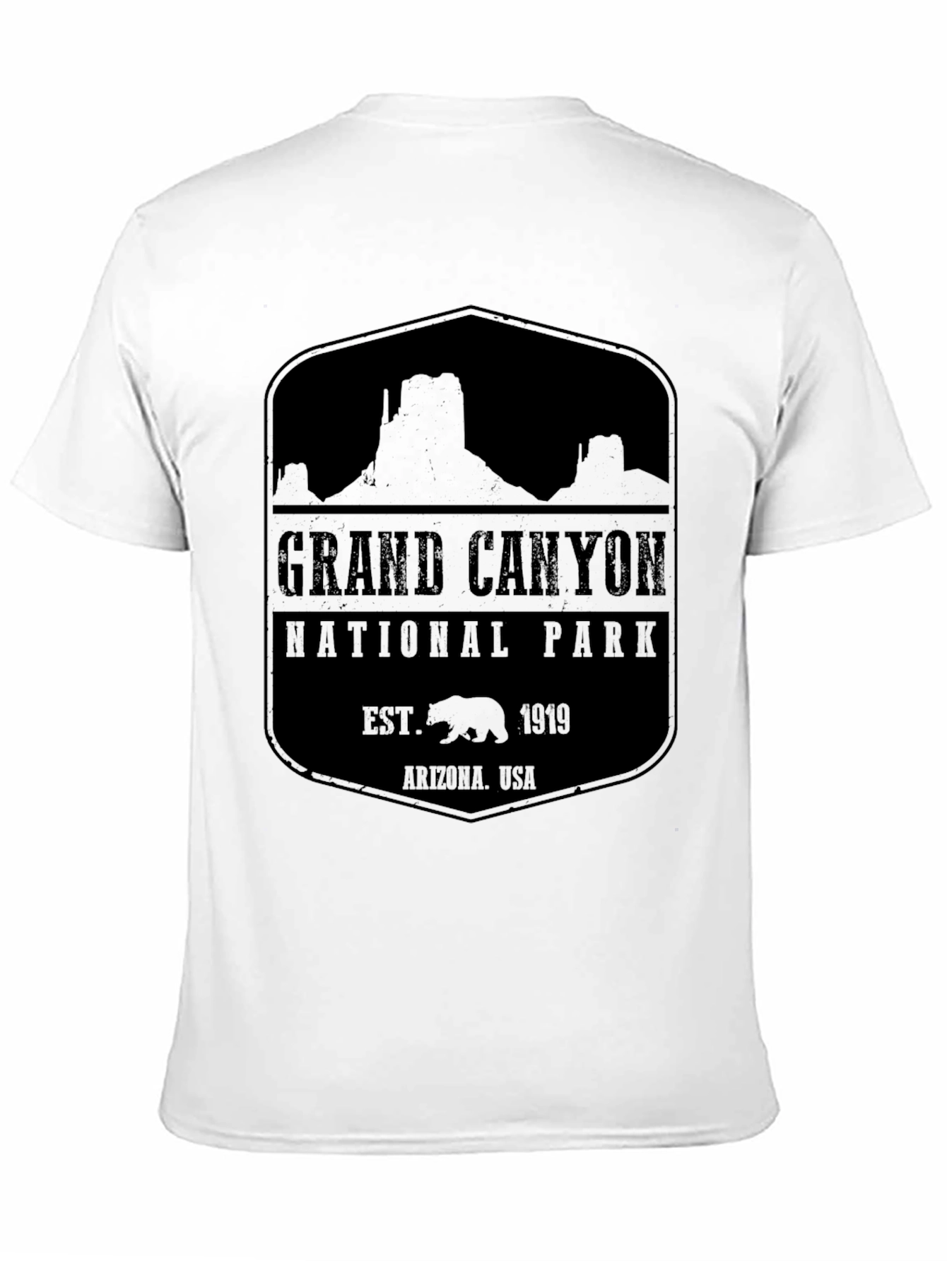 Grand Canyon National Park Black T-Shirt