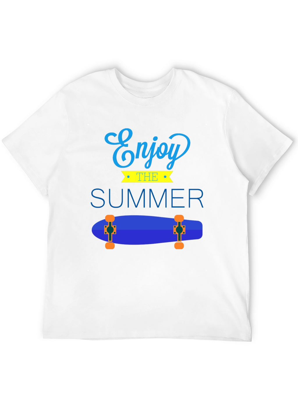 Enjoy The Summer Skateboard Graphic Tee