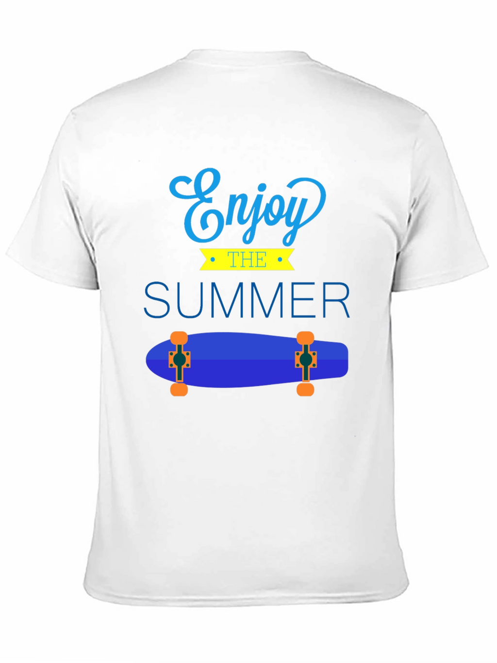 Enjoy The Summer Skateboard Graphic Tee