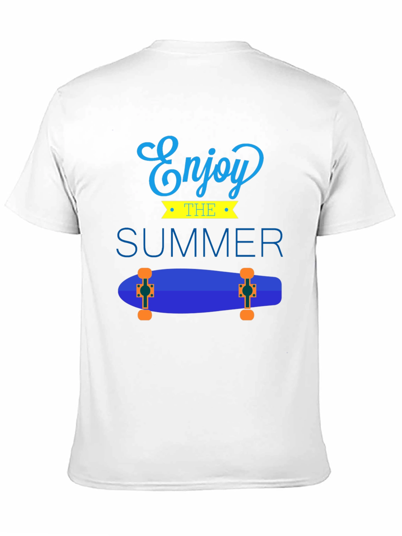 Enjoy The Summer Skateboard Graphic Tee