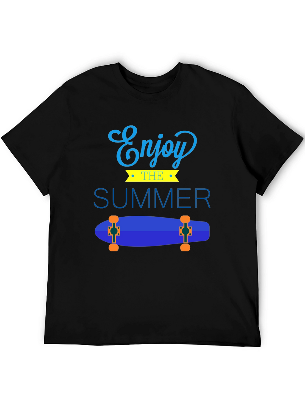 Enjoy The Summer Skateboard Graphic Tee