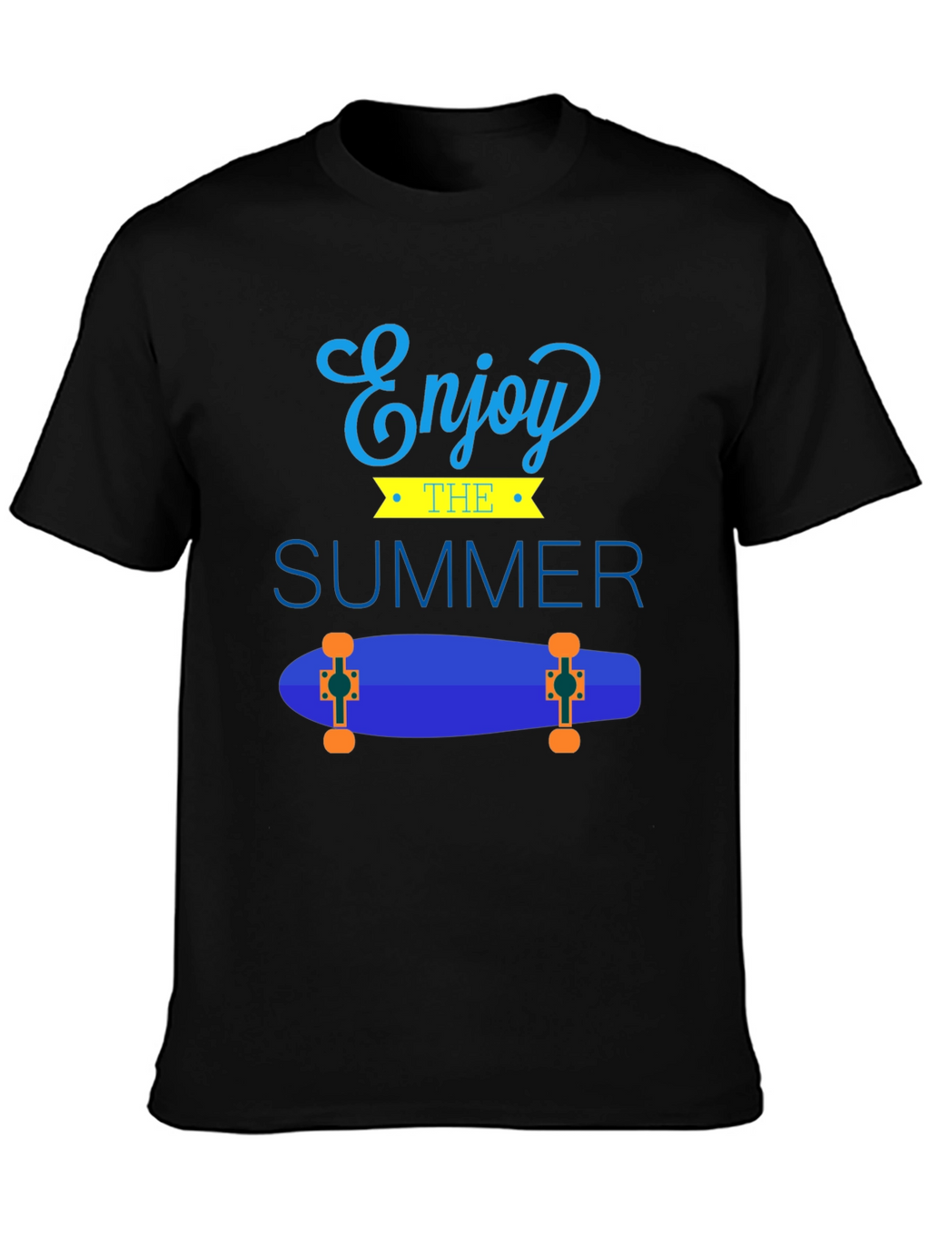 Enjoy The Summer Skateboard Graphic Tee