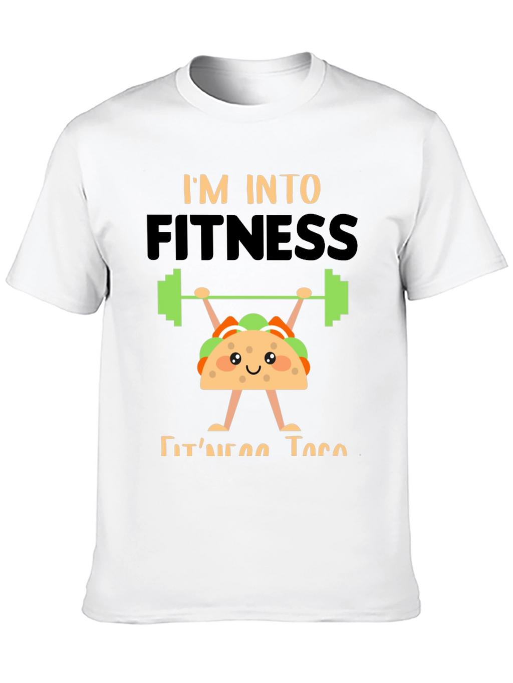 Fitness Taco Graphic Tee - Black