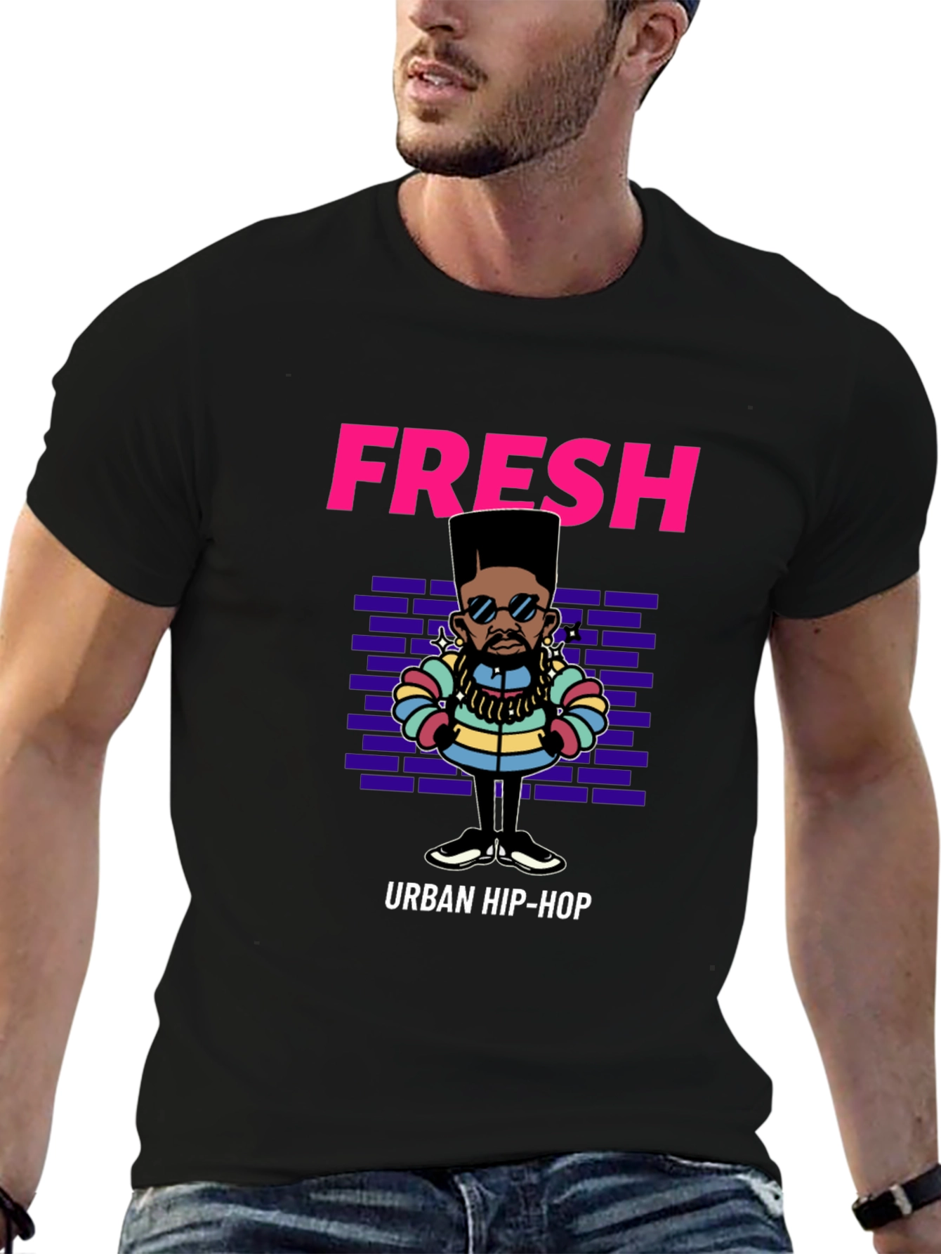 Fresh Urban Hip-Hop Graphic Tee
