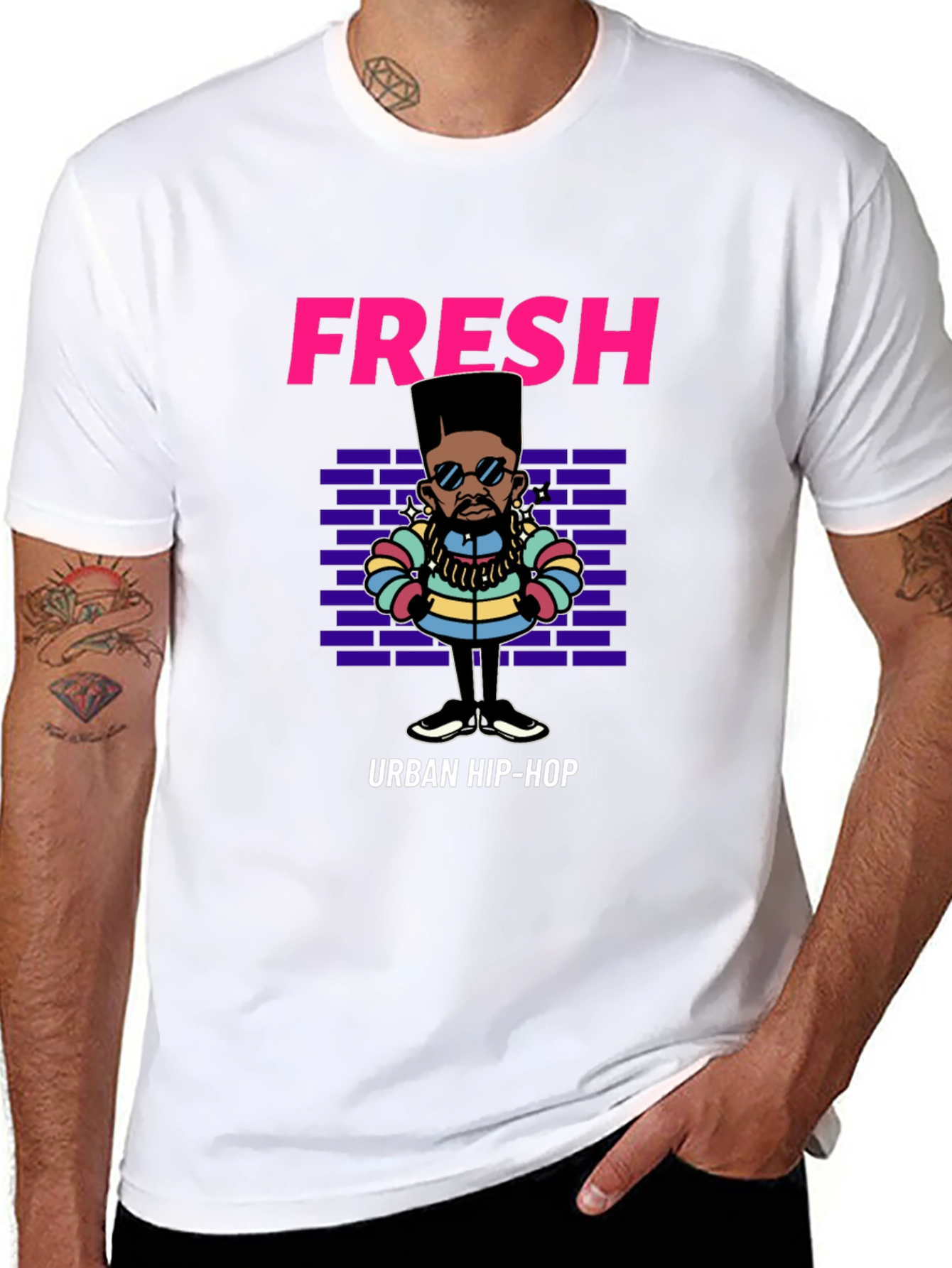 Fresh Urban Hip-Hop Graphic Tee