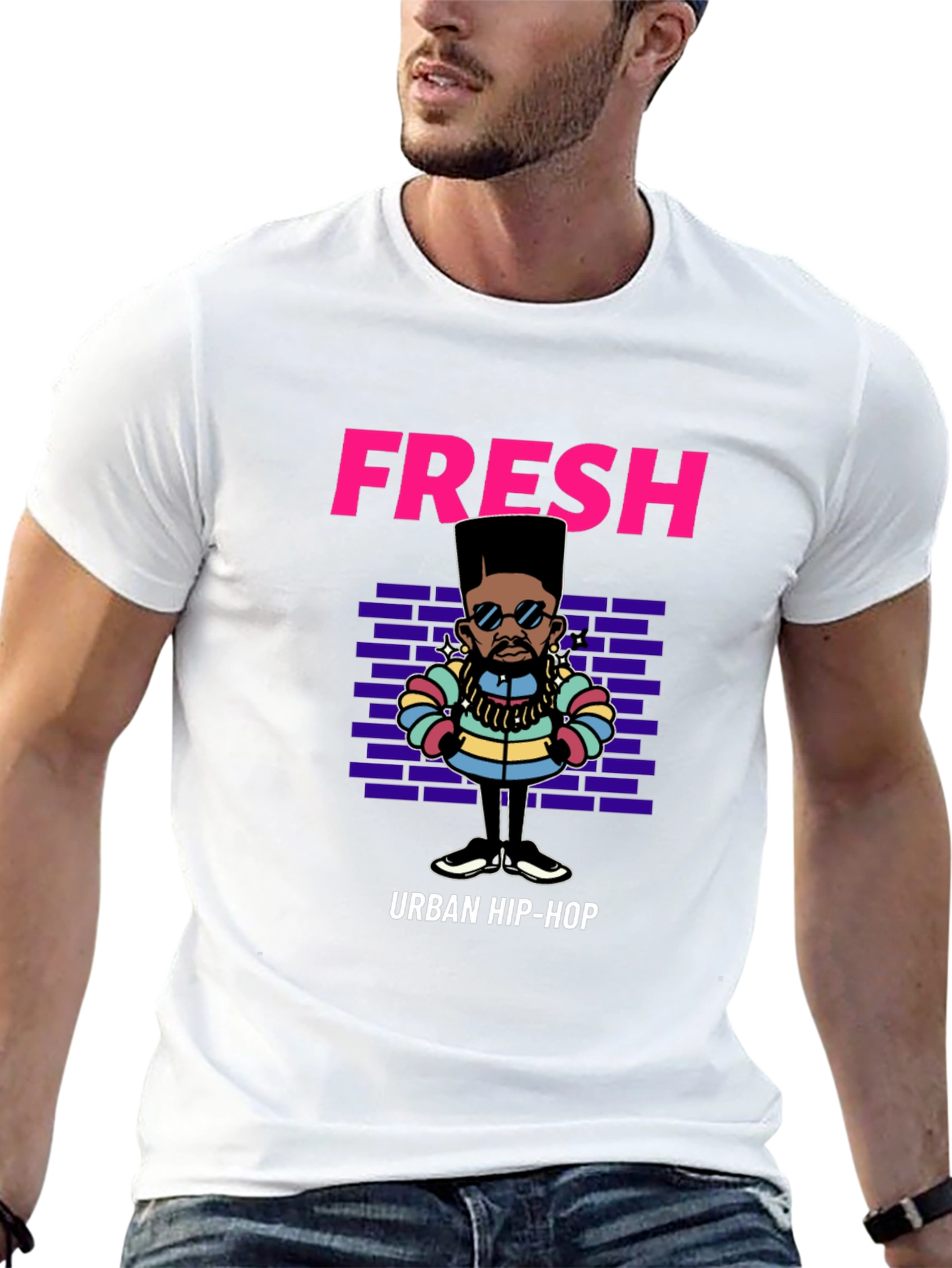 Fresh Urban Hip-Hop Graphic Tee