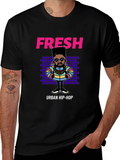 Fresh Urban Hip-Hop Graphic Tee