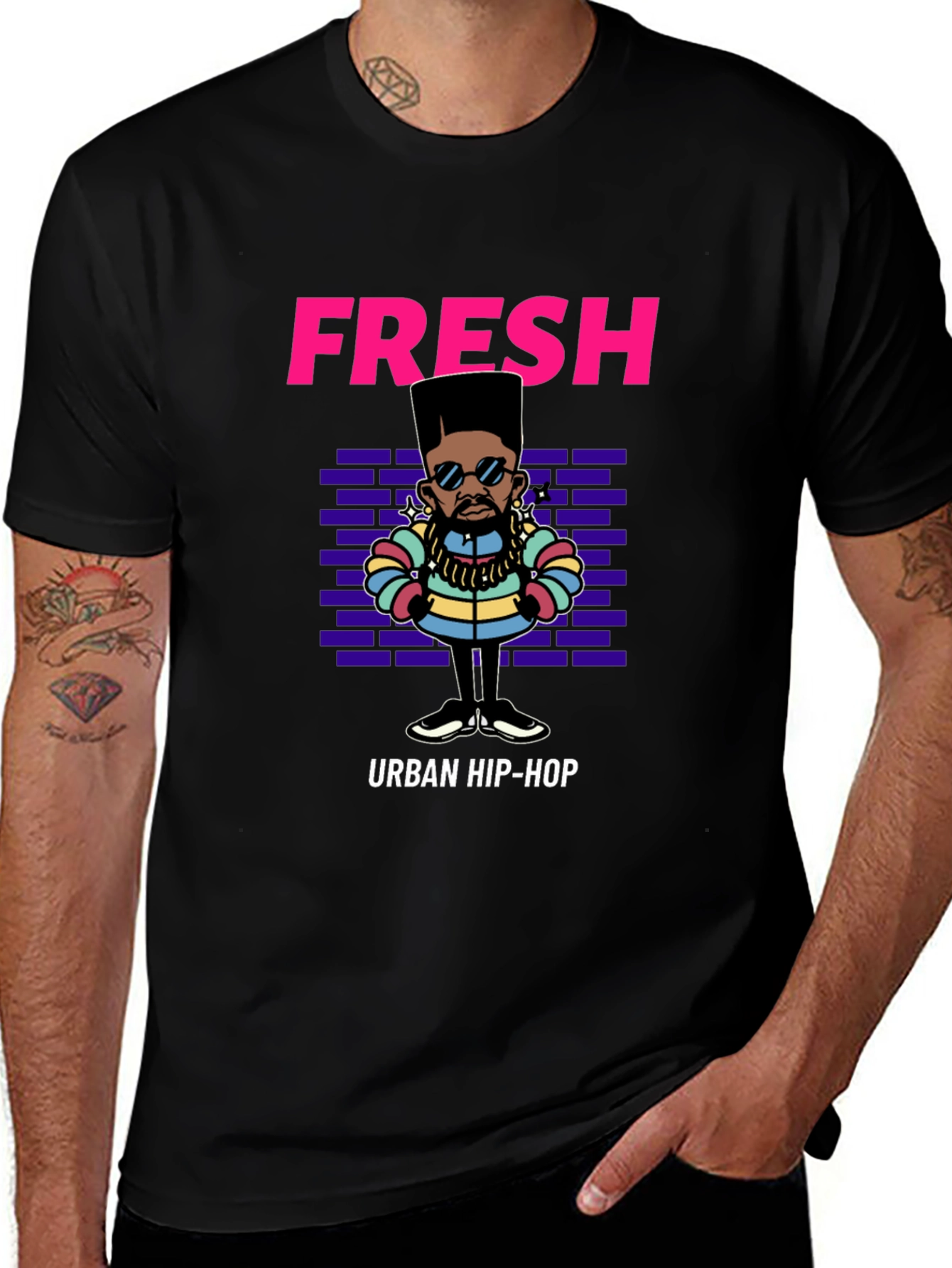 Fresh Urban Hip-Hop Graphic Tee