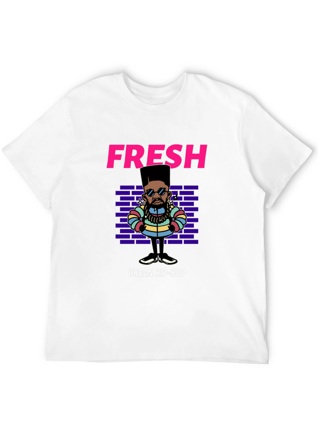 Fresh Urban Hip-Hop Graphic Tee