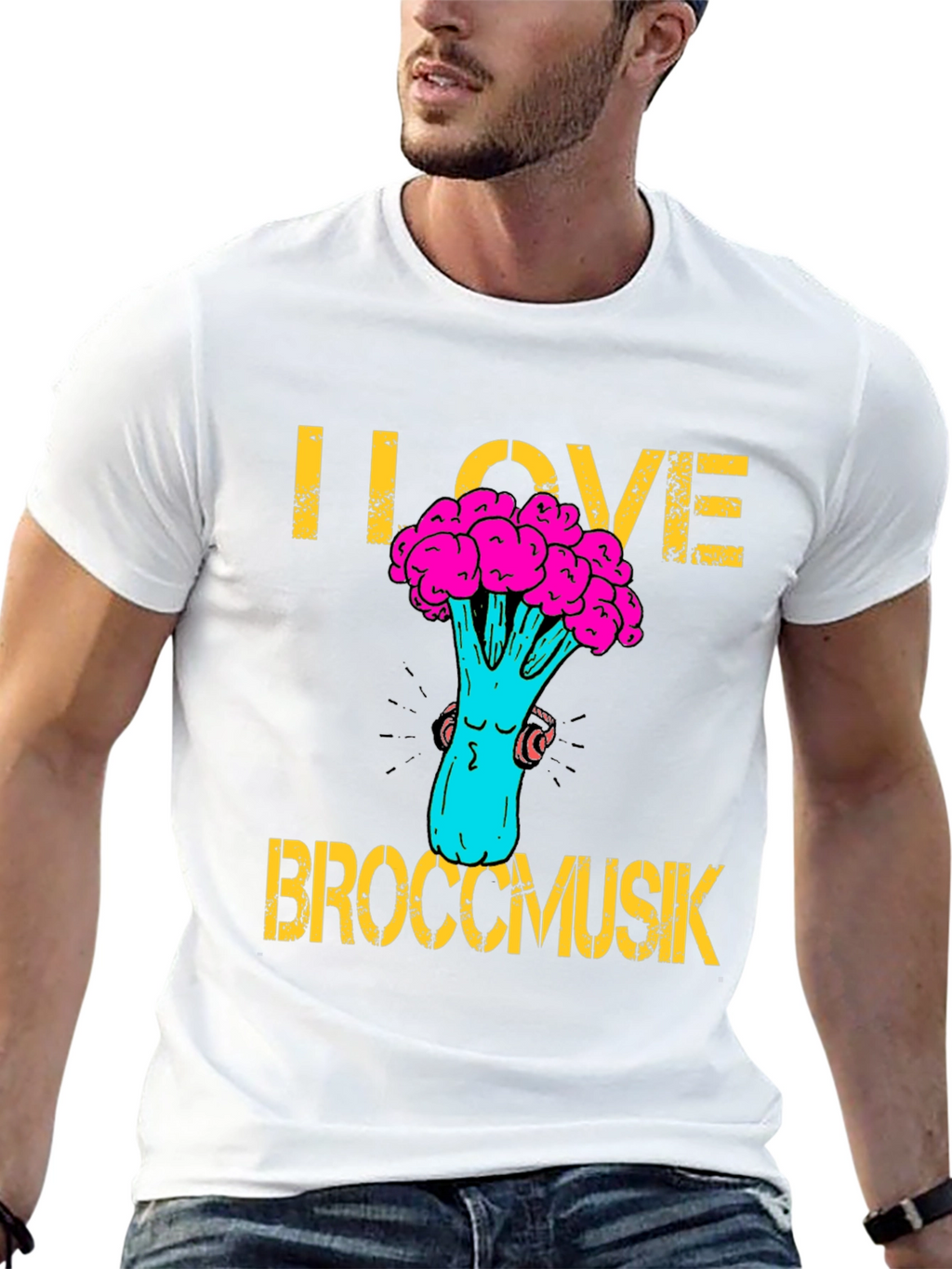 I Love Broccomusik T-Shirt