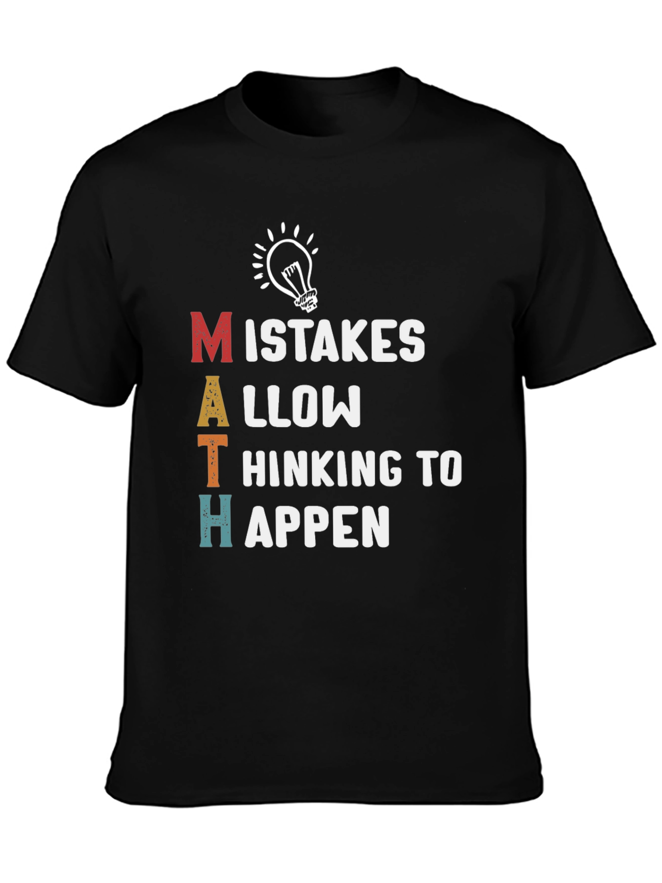 Math Makes Mistakes Happen T-Shirt