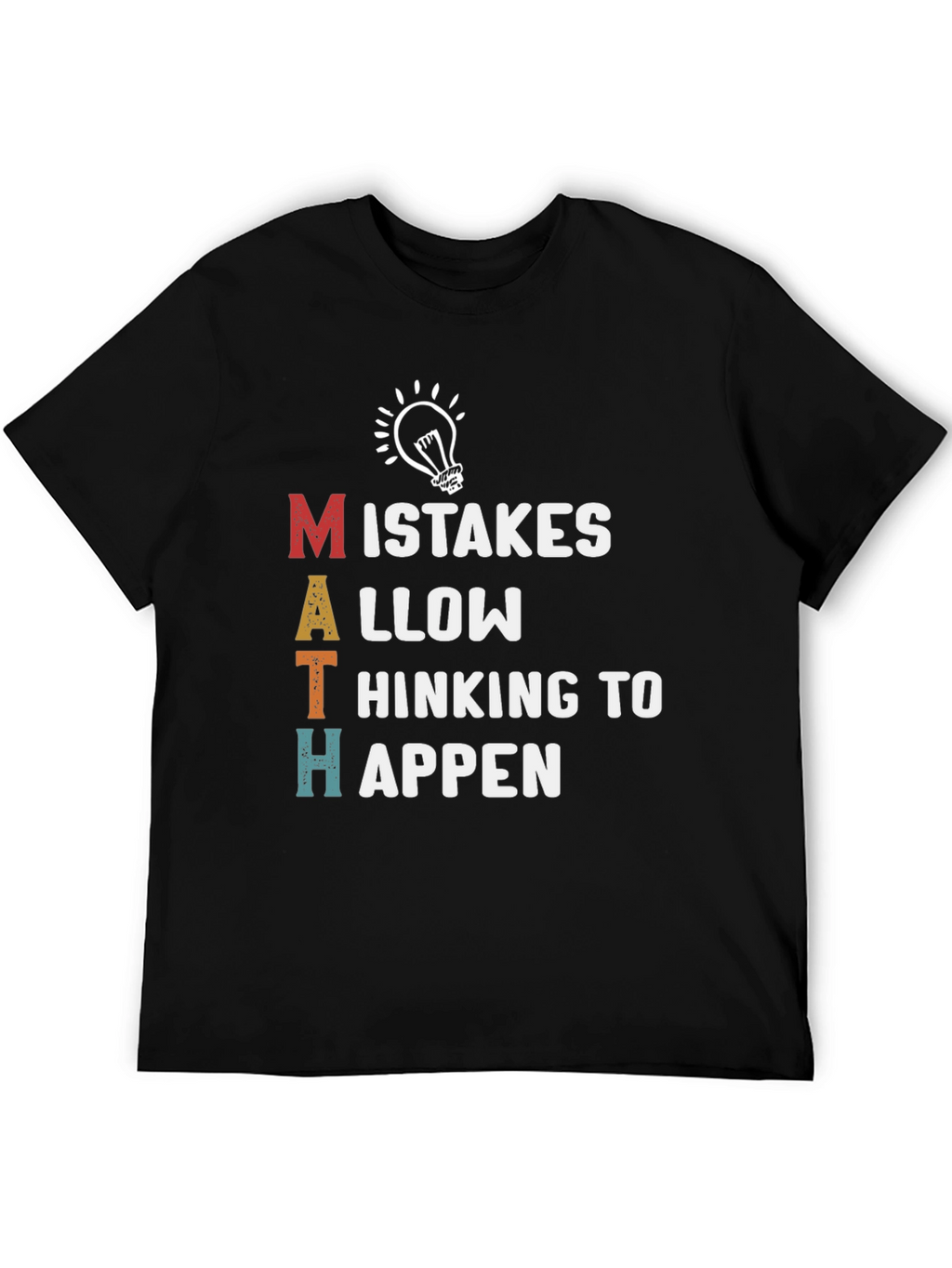 Math Makes Mistakes Happen T-Shirt