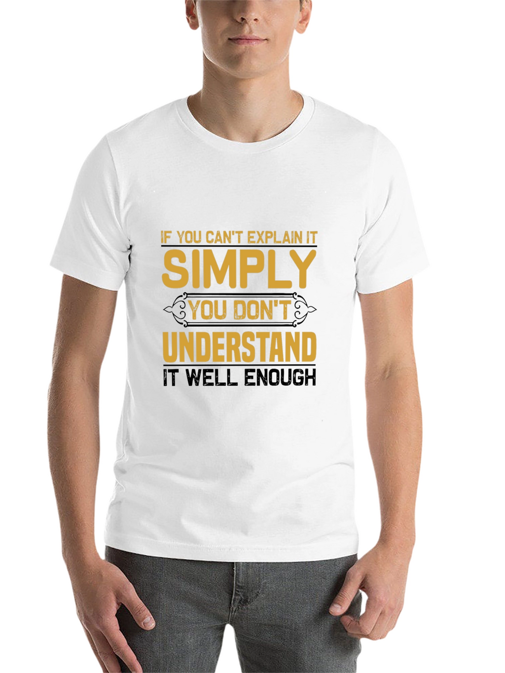 Simply Understand Black T-Shirt