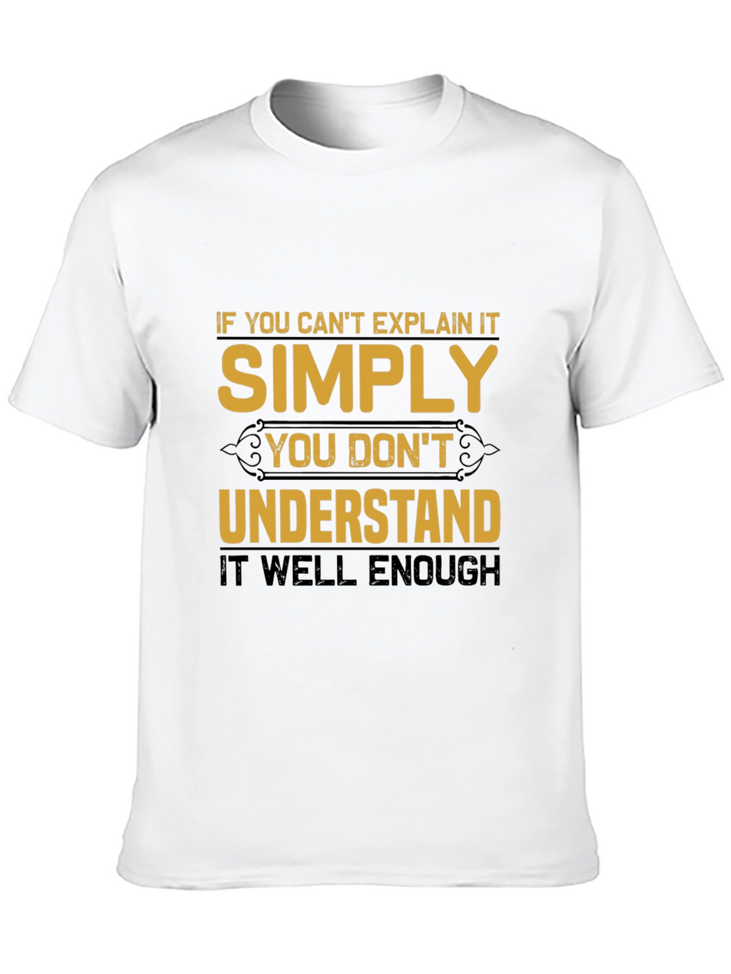 Simply Understand Black T-Shirt