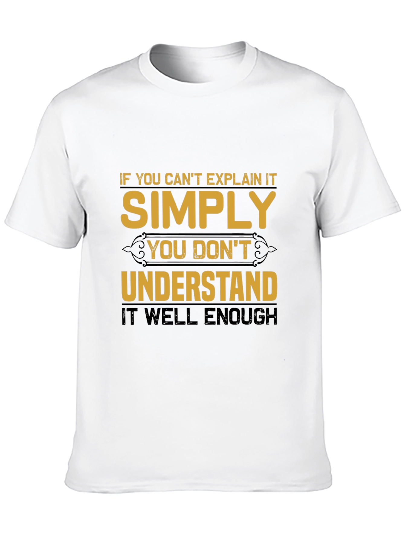 Simply Understand Black T-Shirt
