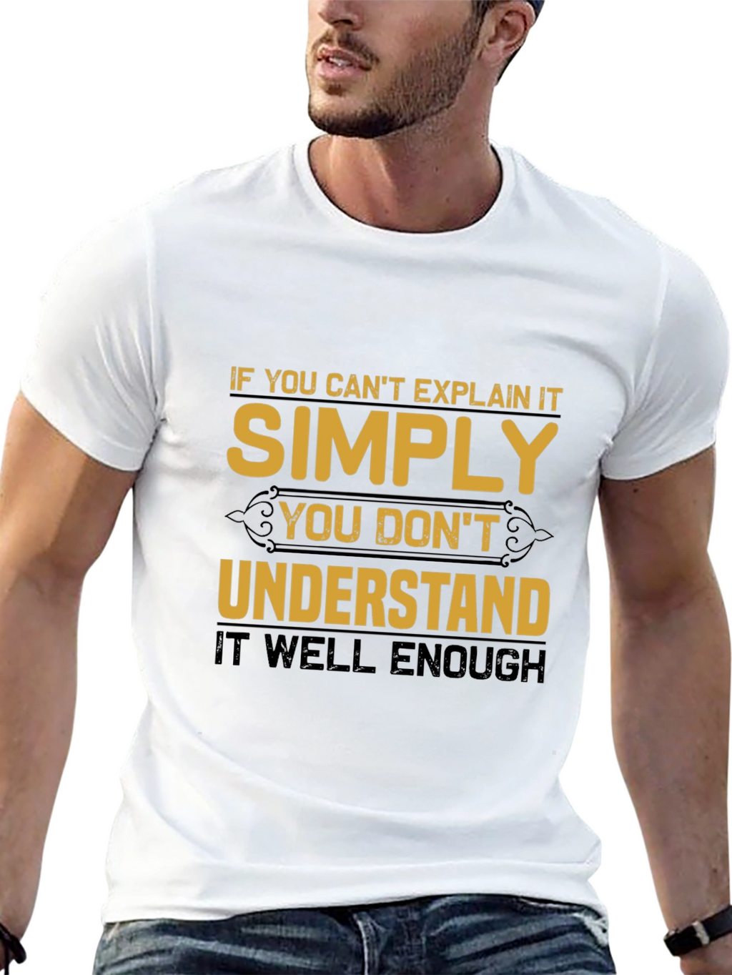 Simply Understand Black T-Shirt