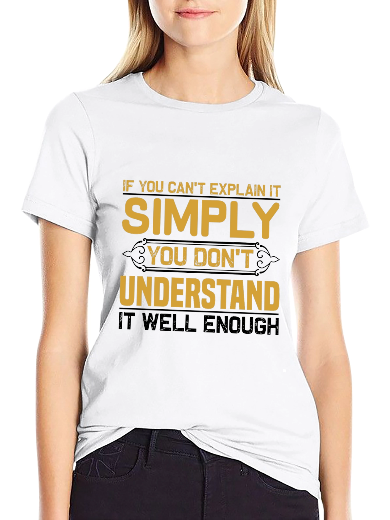Simply Understand Black T-Shirt