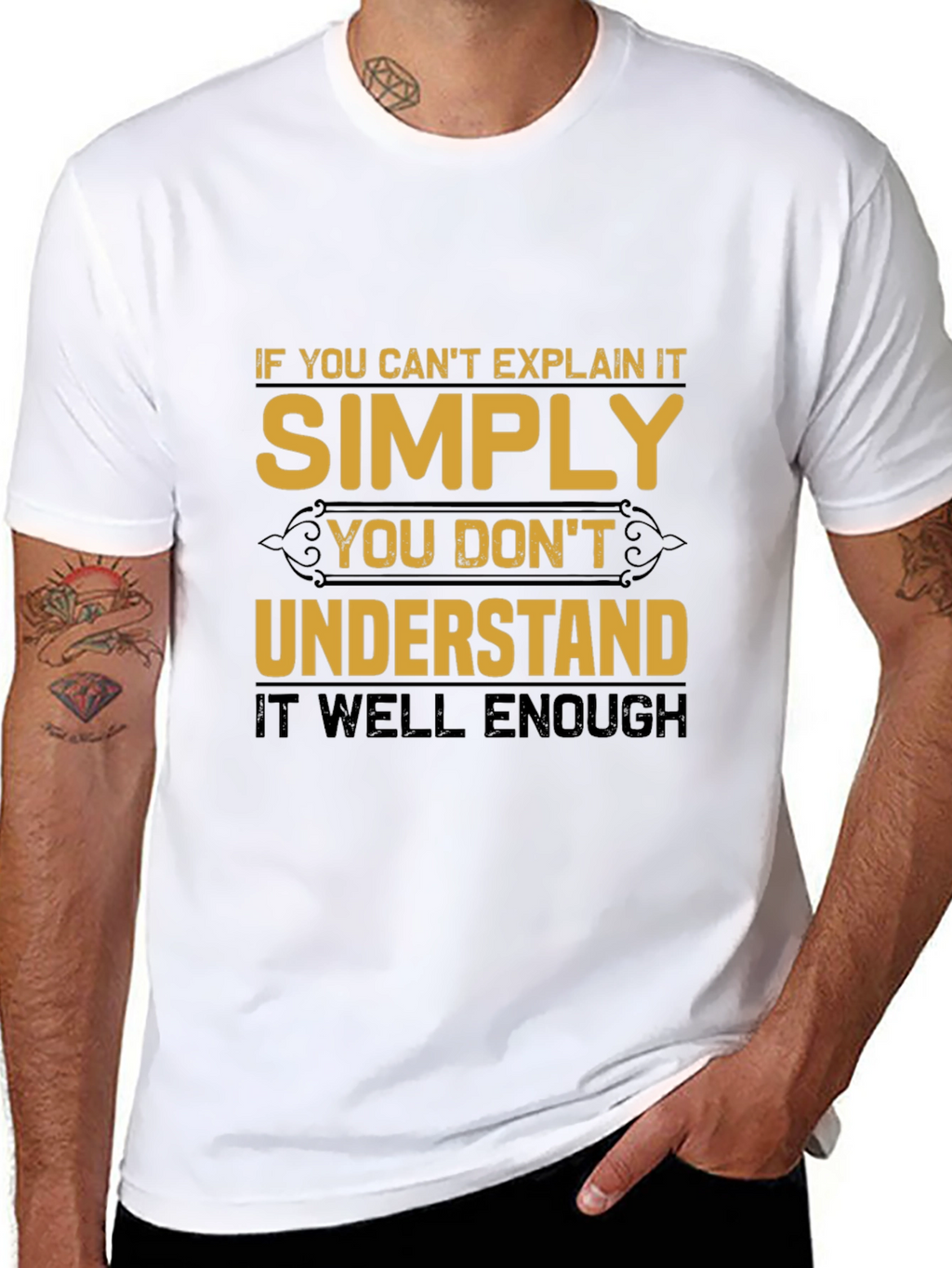 Simply Understand Black T-Shirt