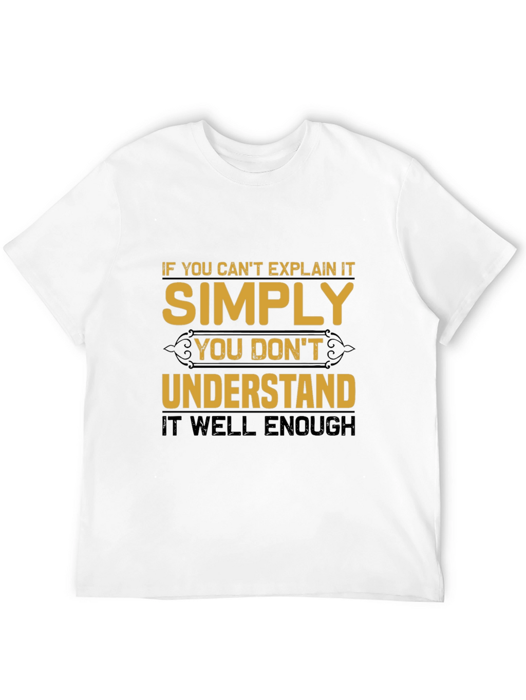 Simply Understand Black T-Shirt