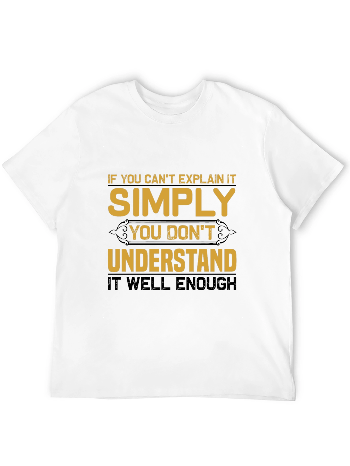 Simply Understand Black T-Shirt