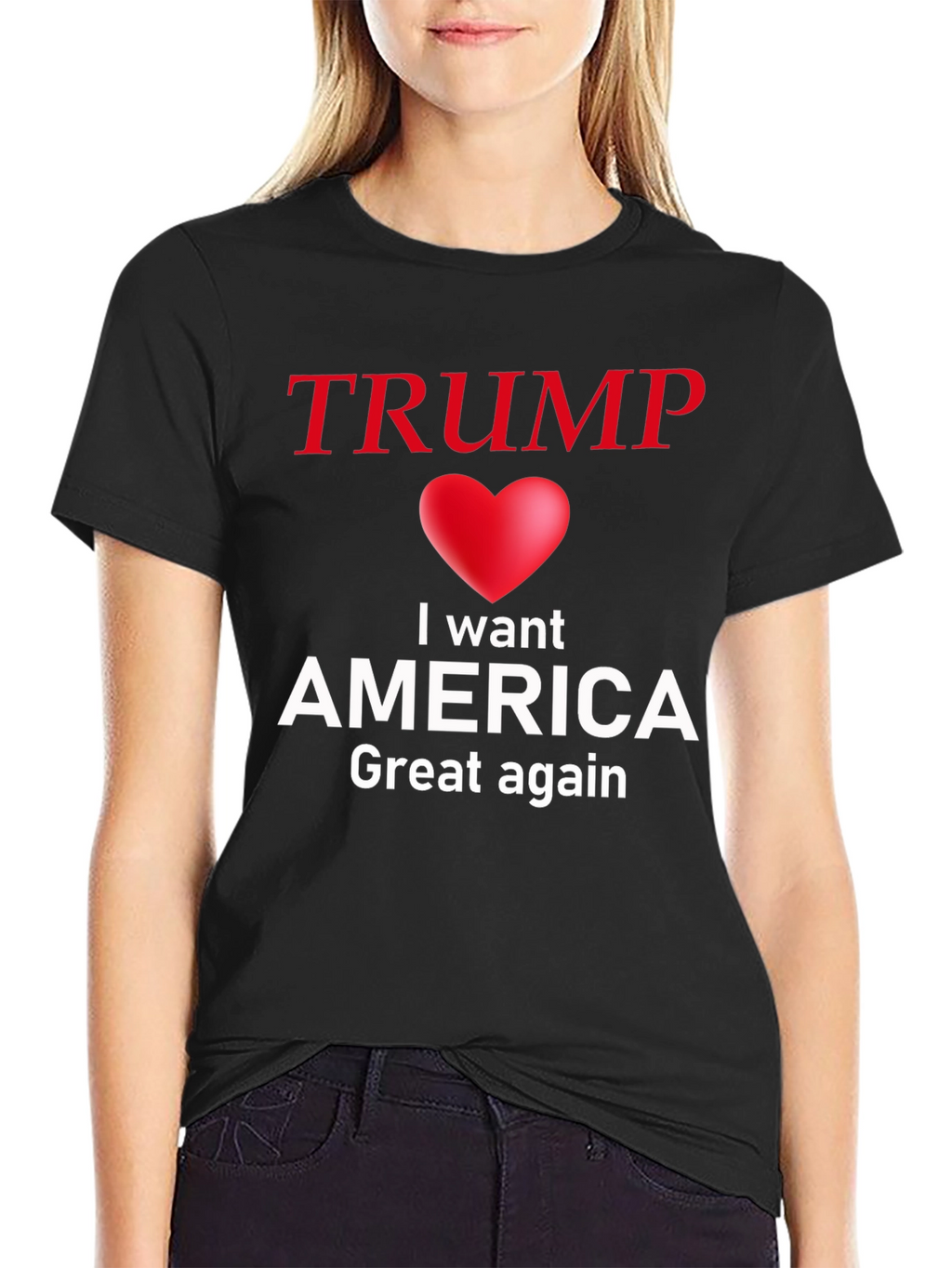 Trump I Love America T-Shirt - Great Again!