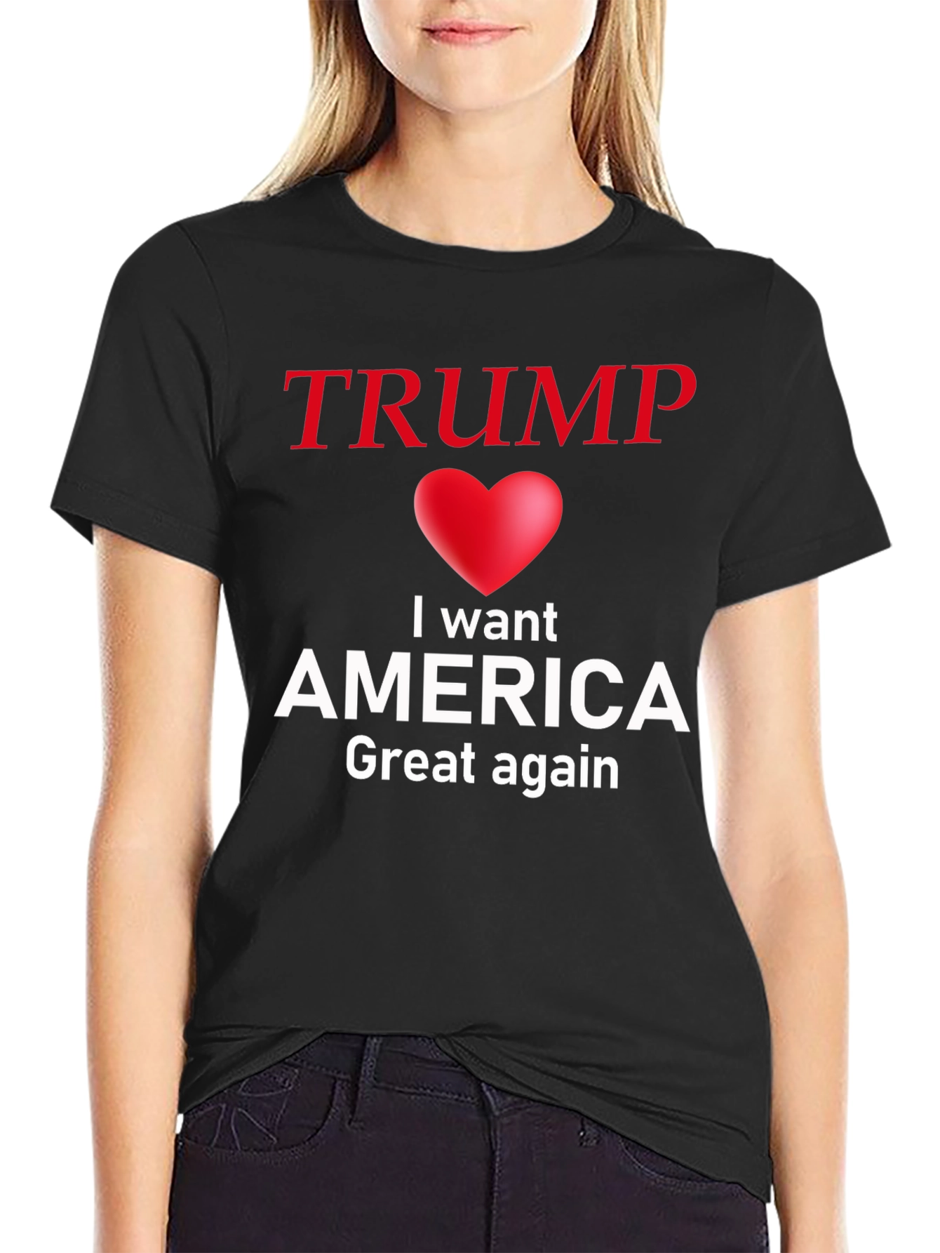 Trump I Love America T-Shirt - Great Again!