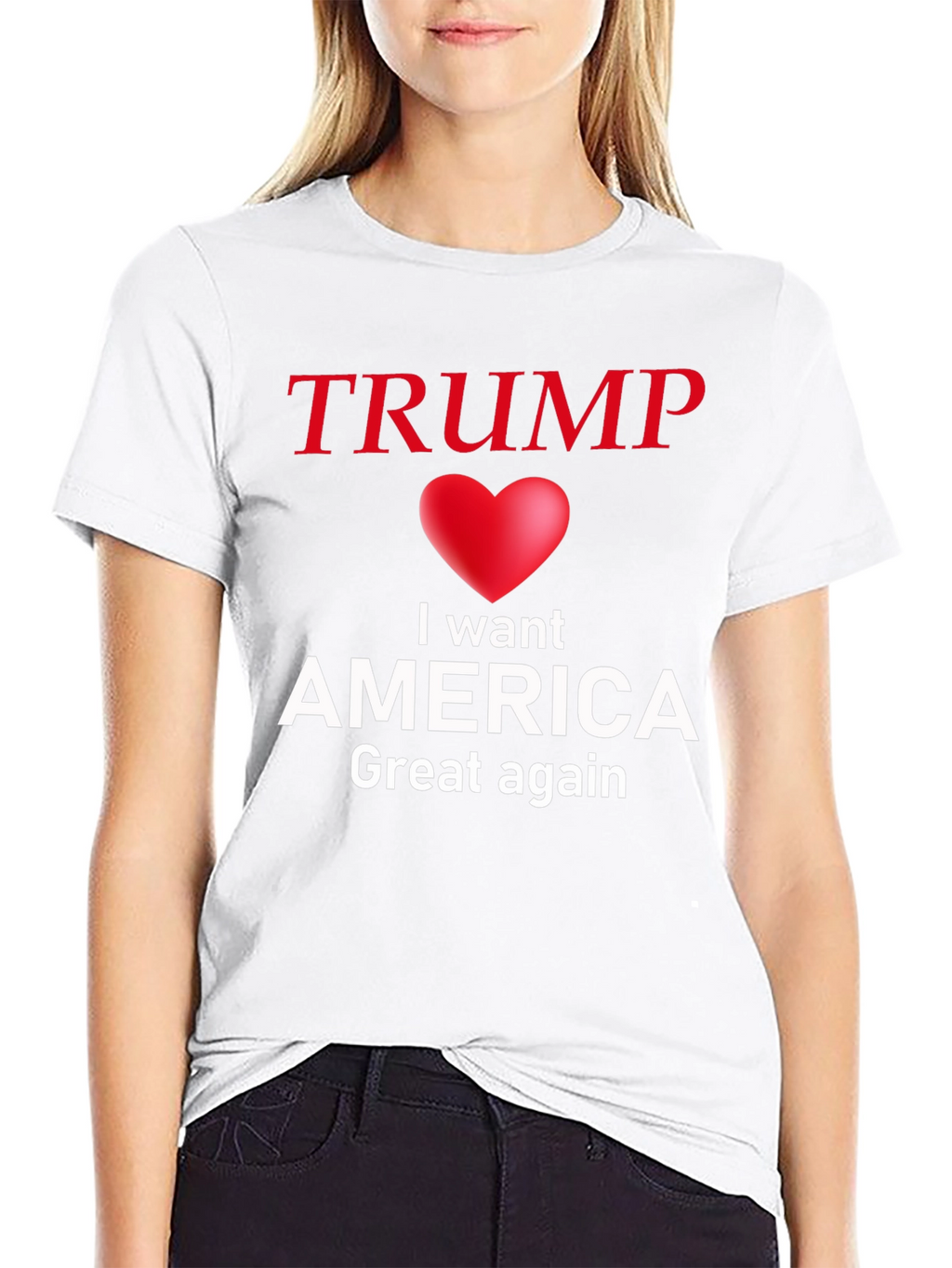 Trump I Love America T-Shirt - Great Again!