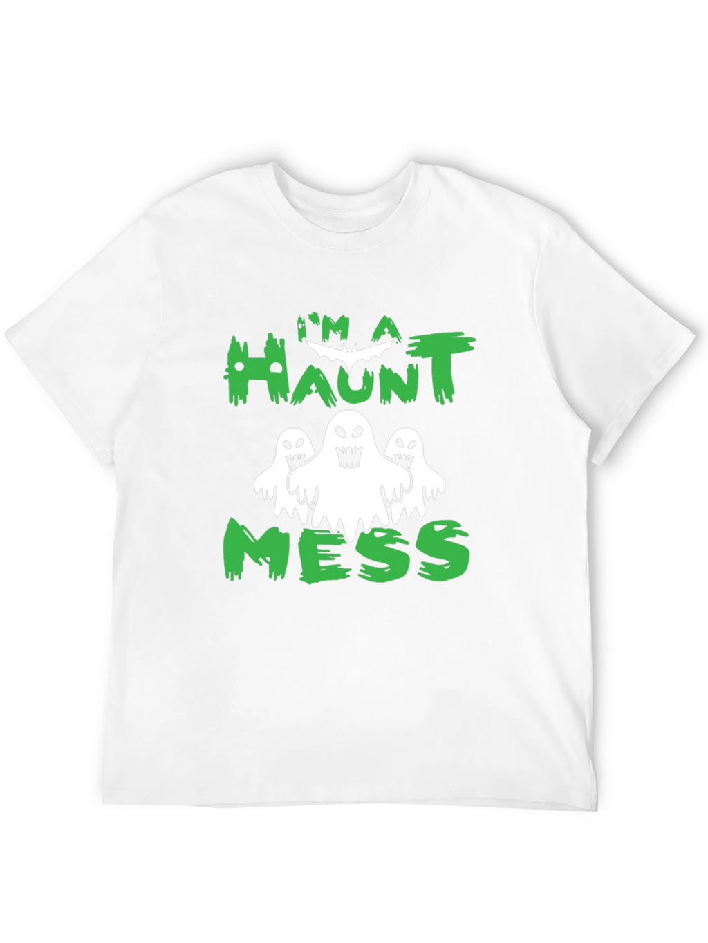 Haunt Mess Graphic Tee - Halloween T-Shirt