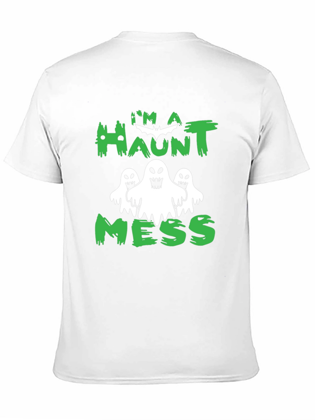 Haunt Mess Graphic Tee - Halloween T-Shirt