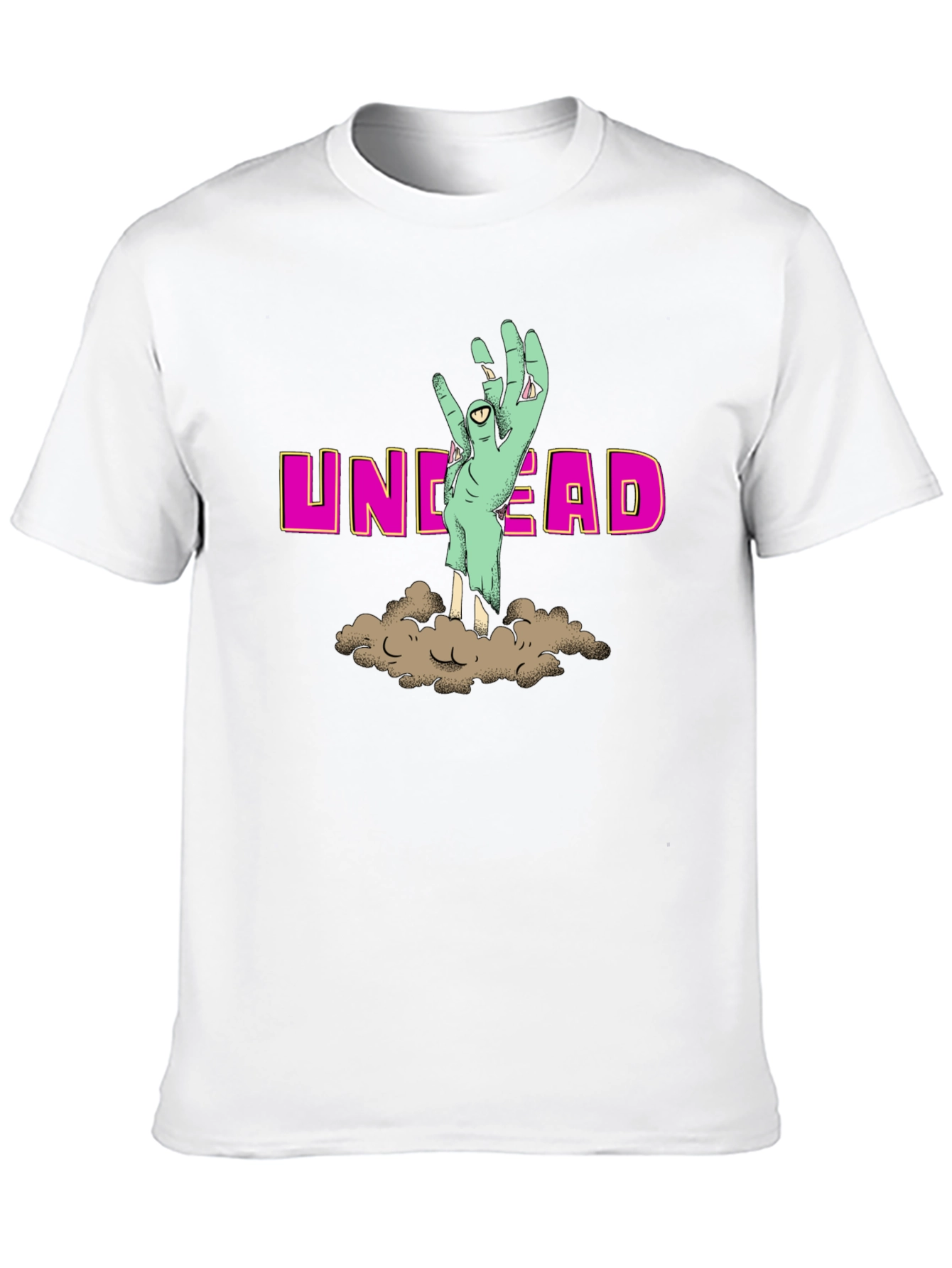 Undead Graphic Tee - Zombie Hand T-Shirt