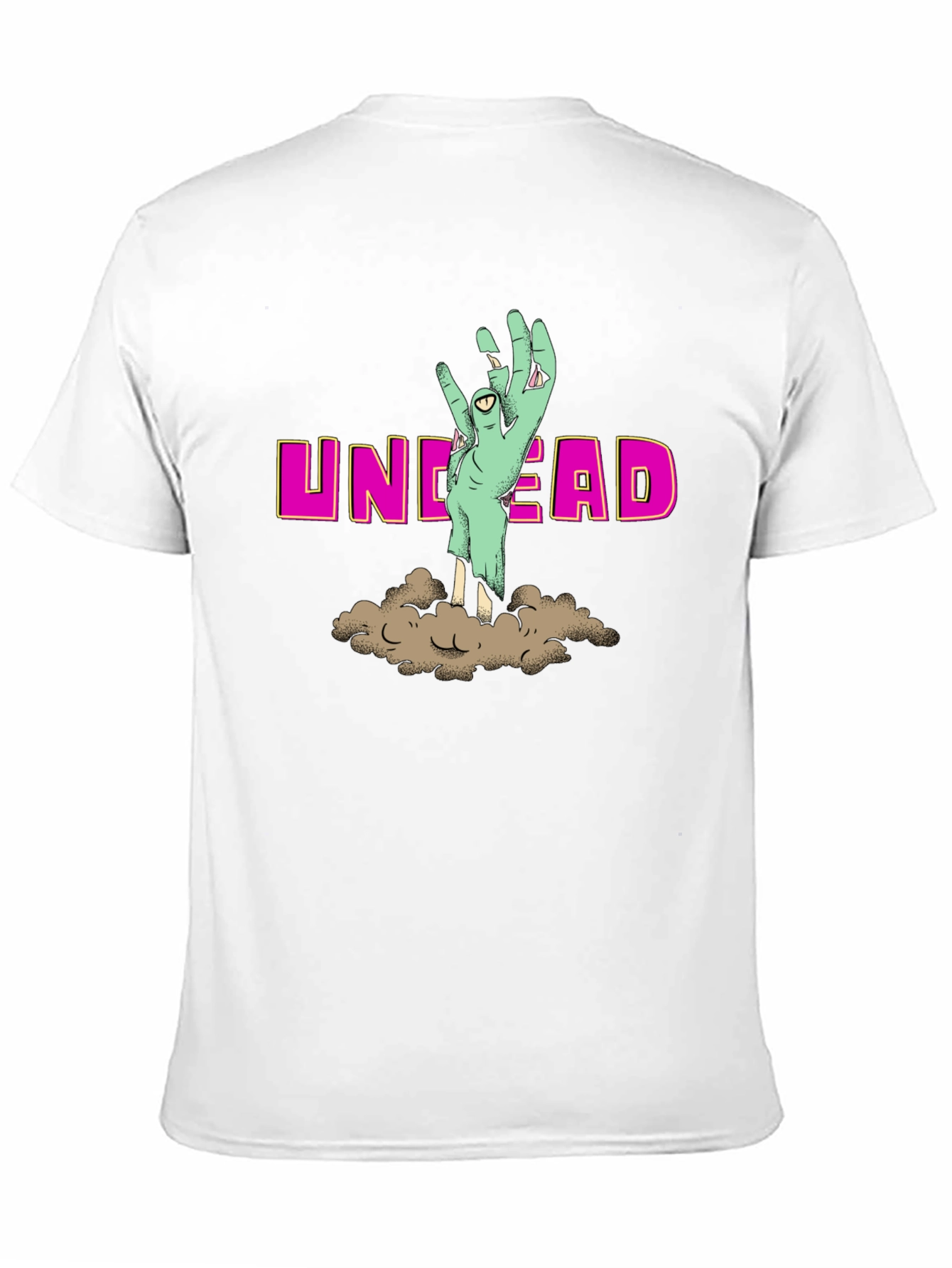 Undead Graphic Tee - Zombie Hand T-Shirt