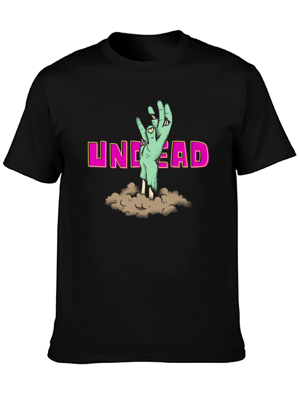 Undead Graphic Tee - Zombie Hand T-Shirt