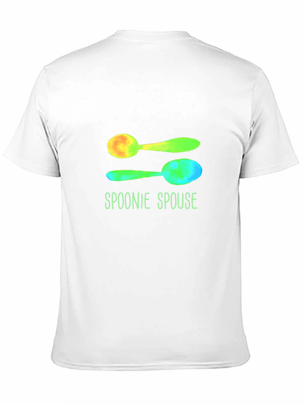Spoonie Spouse Graphic Tee - Black Cotton T-Shirt