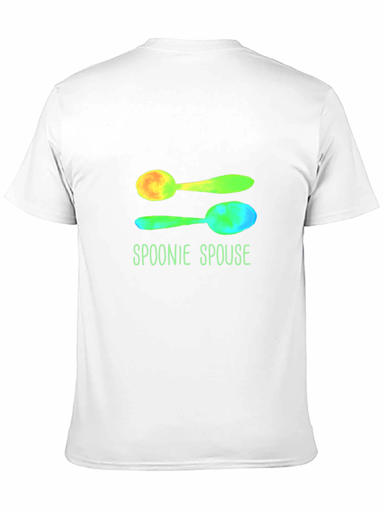 Spoonie Spouse Graphic Tee - Black Cotton T-Shirt