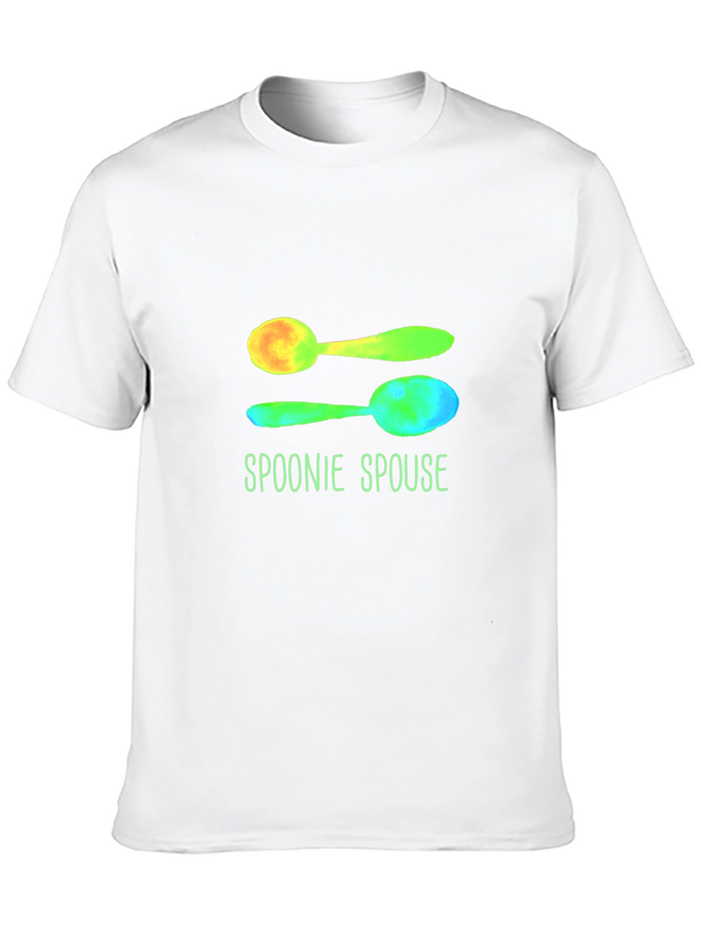 Spoonie Spouse Graphic Tee - Black Cotton T-Shirt