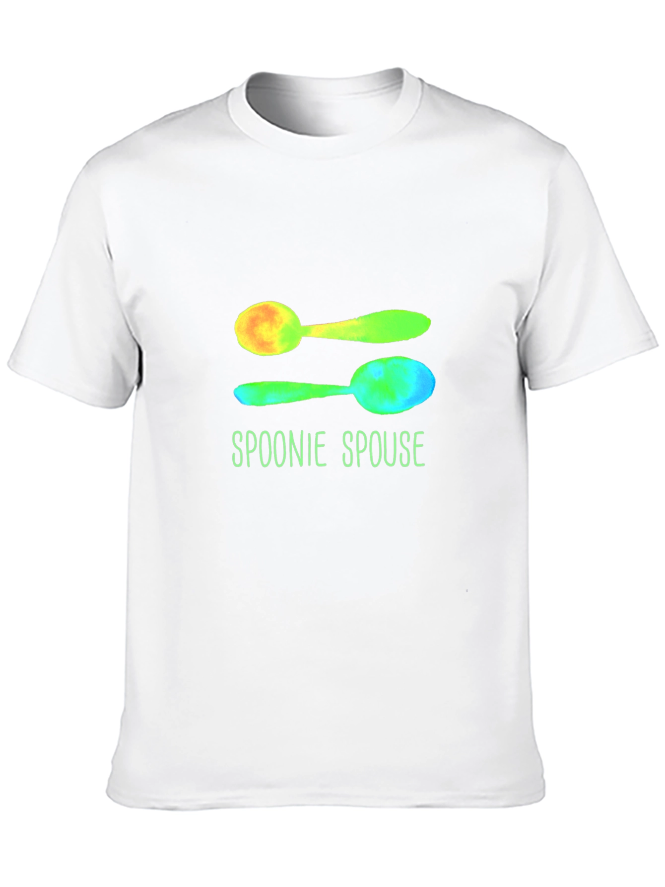 Spoonie Spouse Graphic Tee - Black Cotton T-Shirt