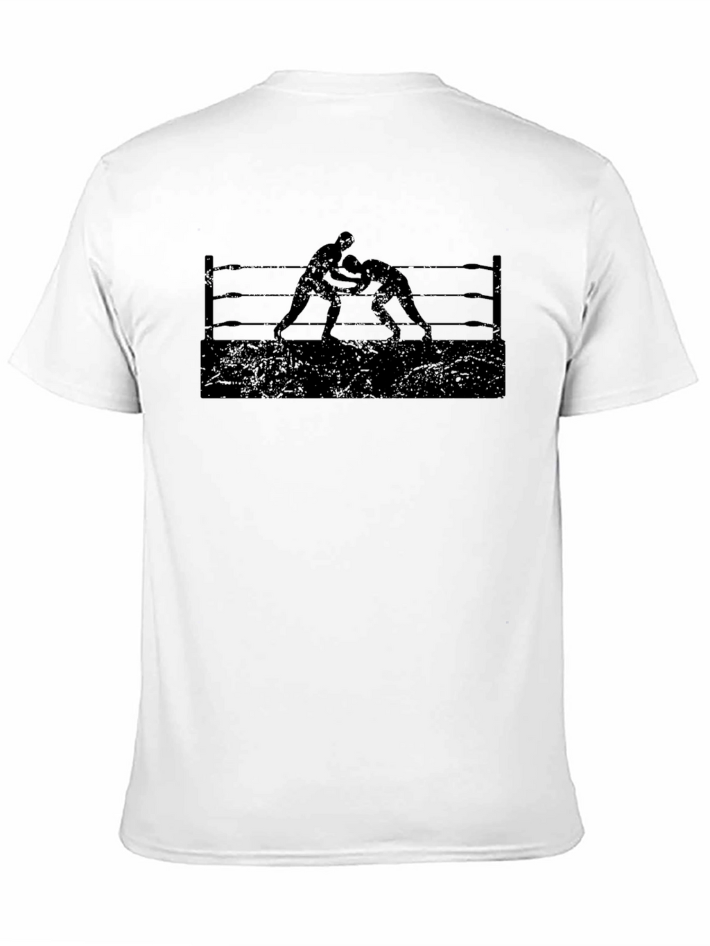 Wrestling Ring Black Graphic Tee