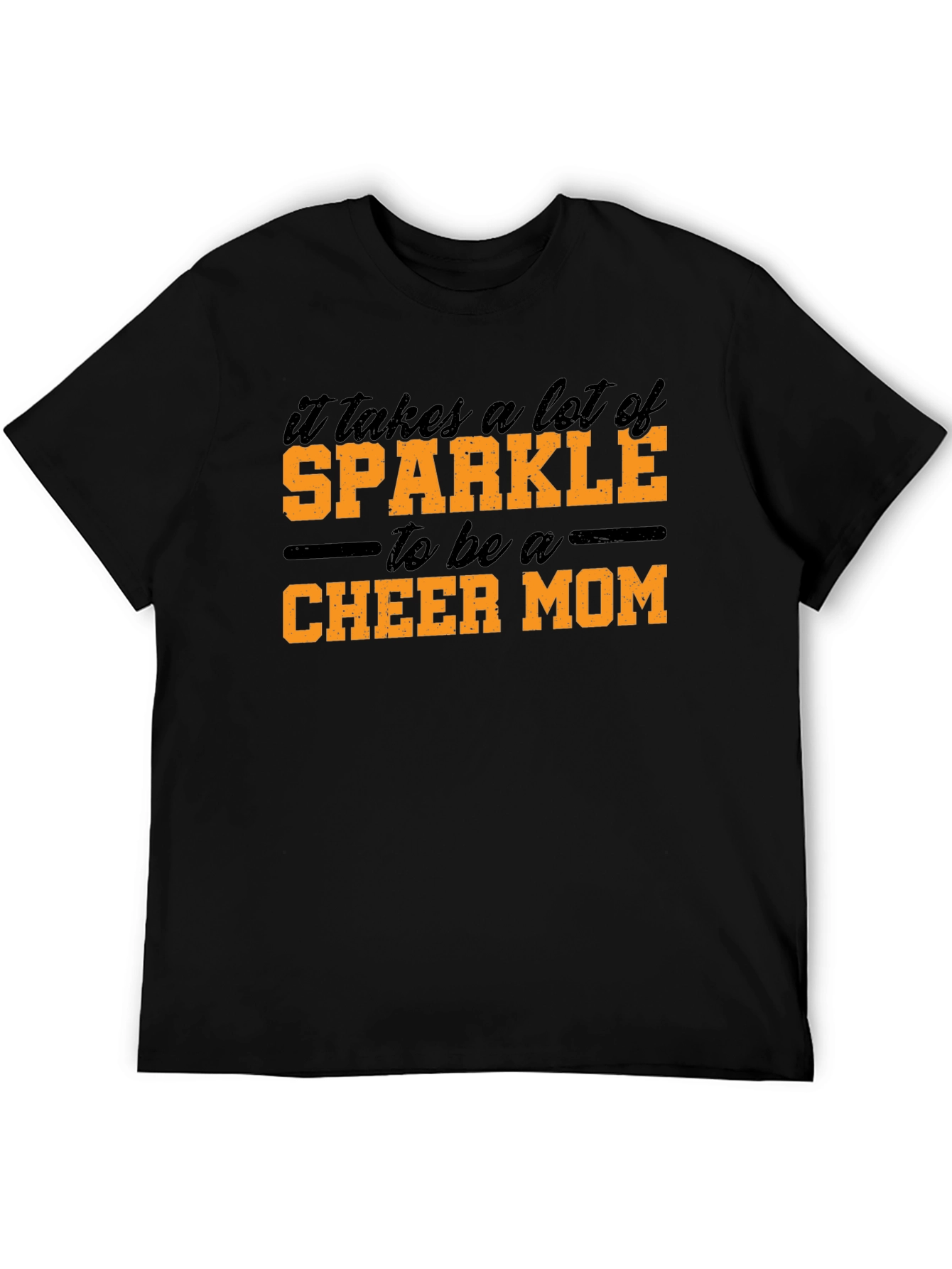 Sparkle Cheer Mom T-Shirt